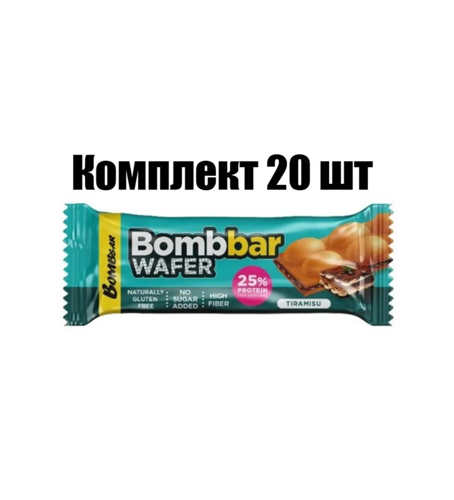 BombBar Baton tharamisu 32 g 20 pcs - Buy Online on GoSupps.com