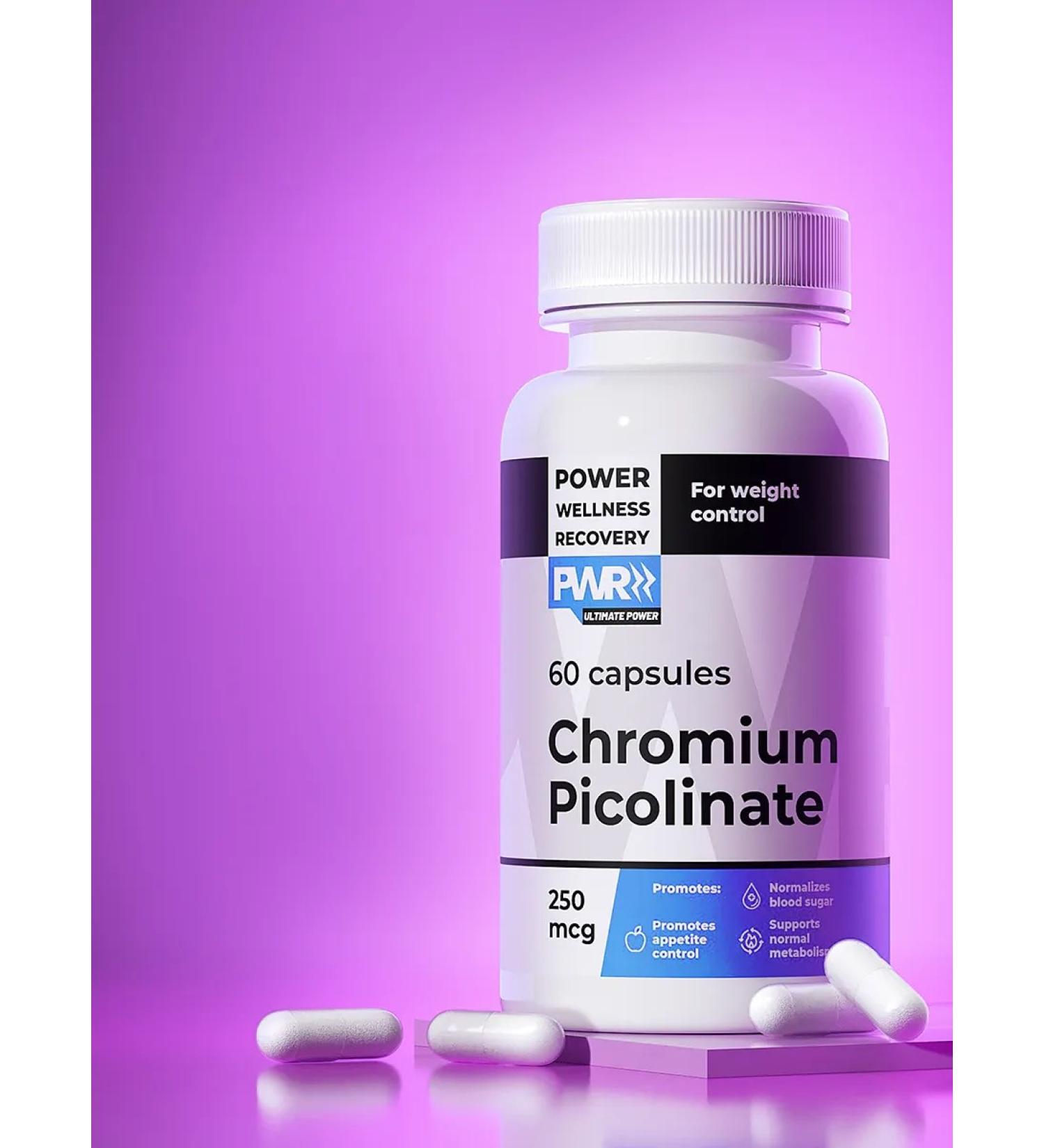 PWR Ultimate Power Chromium picoline to reduce appetite - Buy Online on GoSupps.com