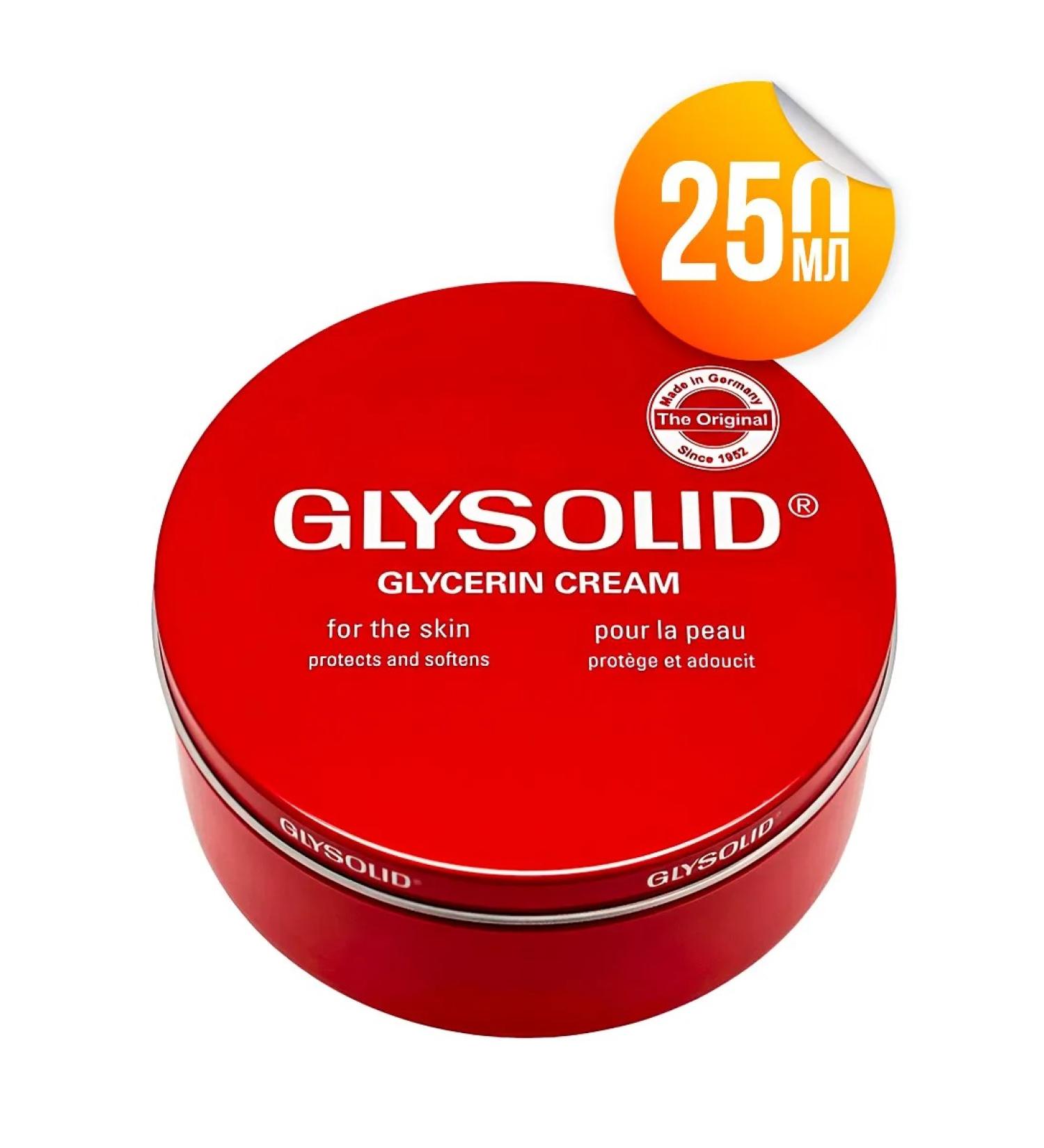 Glysolid Moisturizing glycerin cream 250 ml - Buy Online on GoSupps.com