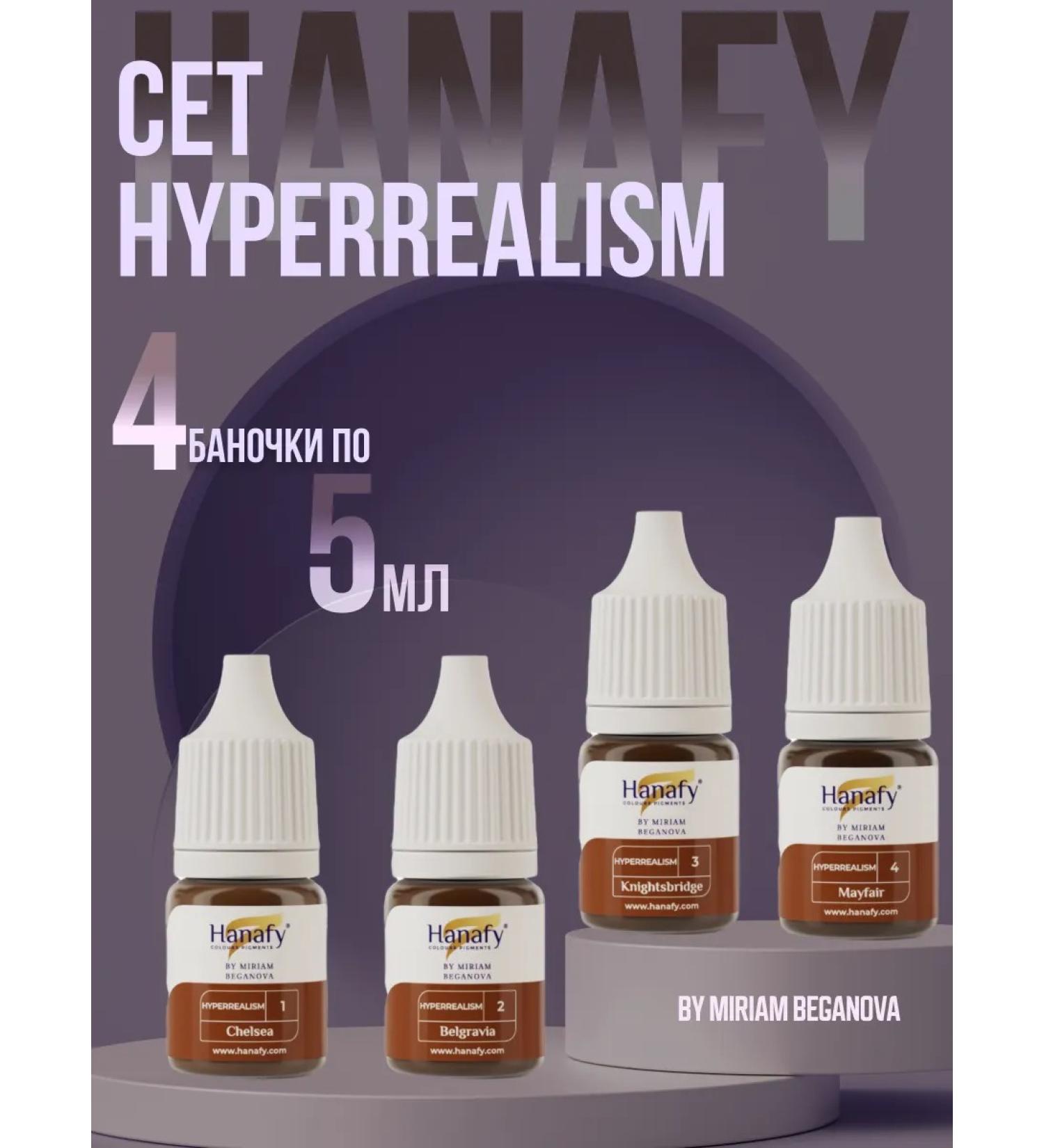 Hanafy Hanaph's Eyebrow Set Set Set Hyperrealism - Buy Online on GoSupps.com