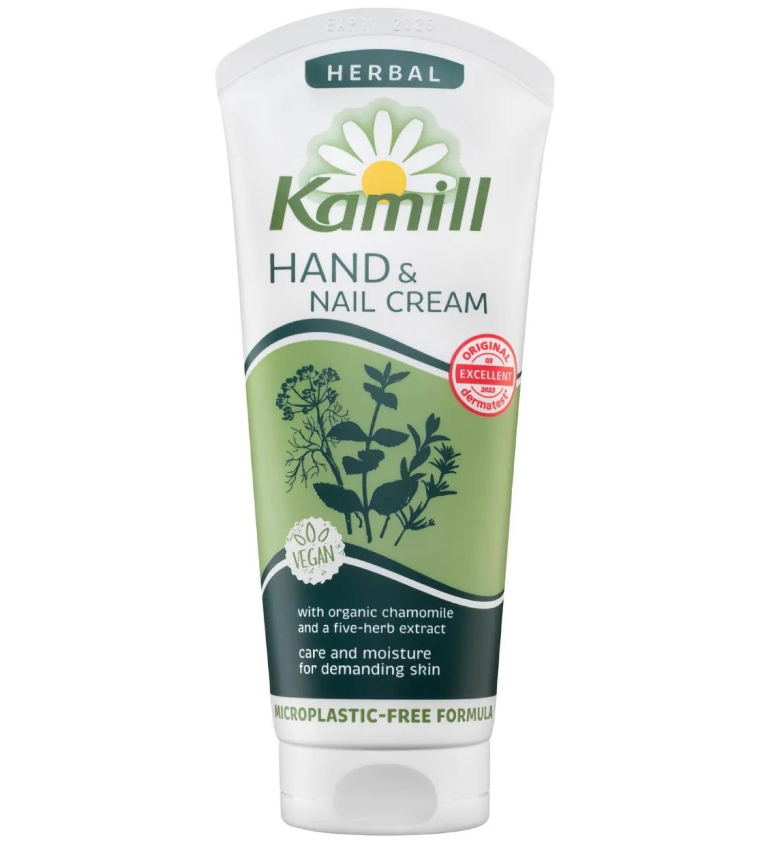 Kamill Hand and nail cream moisturizer with herbs extracts 100 ml - Buy Online on GoSupps.com