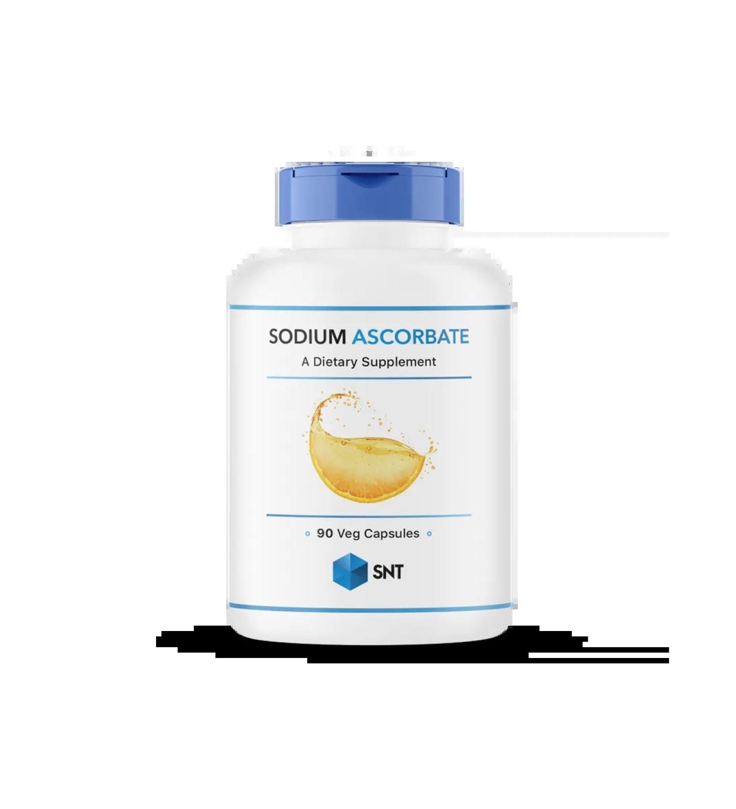 SNT Sodium ascorbate Sodim Acorbath 90 capsules - Buy Online on GoSupps.com