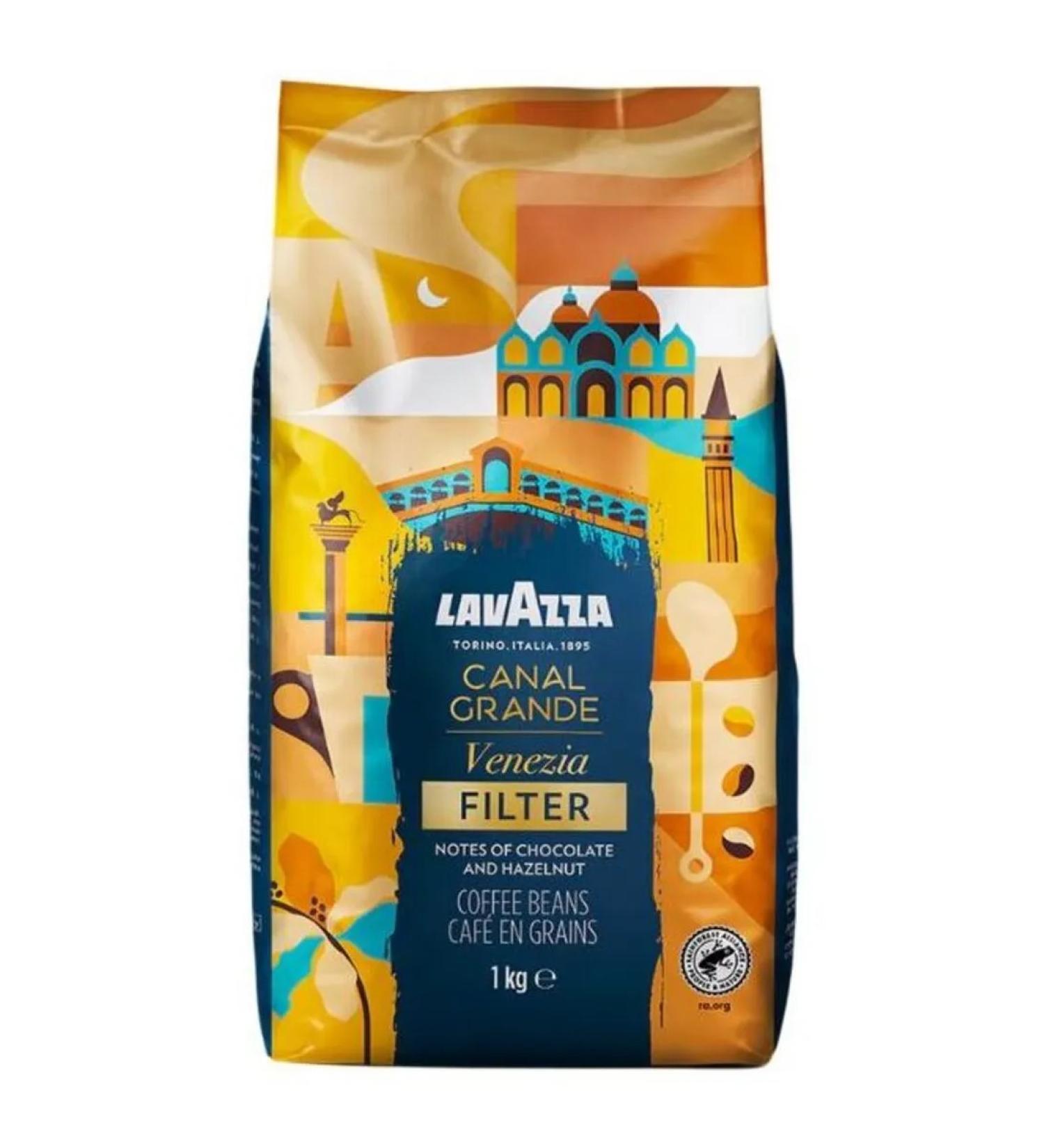 Lavazza Coffee in grains 1 kg Canal Grande Espresso Grain Italy - Buy Online on GoSupps.com