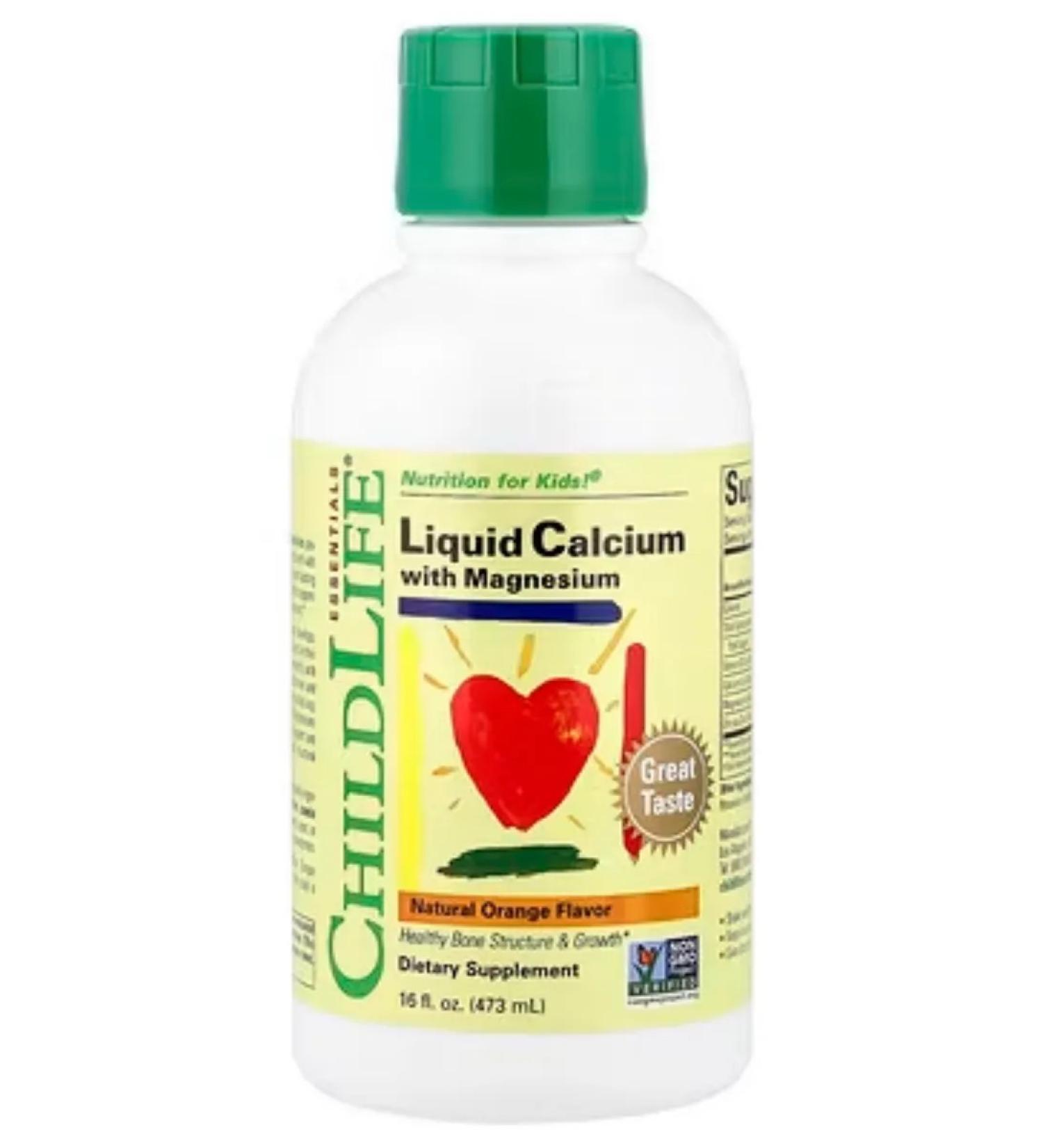 ChildLife Calcium Wich Magnesium calcium and magnesium for children 473 ml