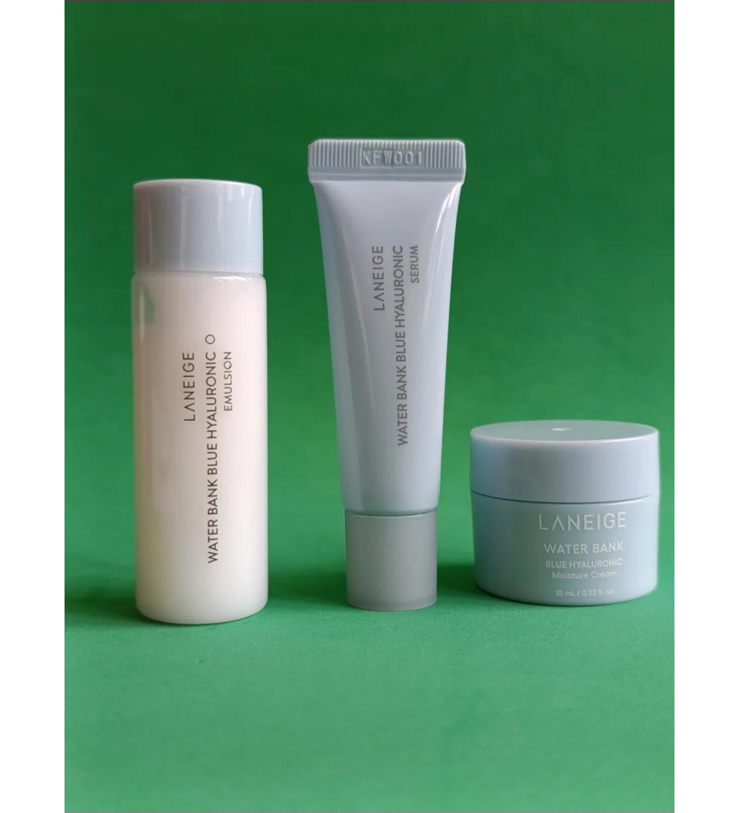 LANEIGE Set of miniature Waterbank Blue Hyaluronic - Buy Online on GoSupps.com