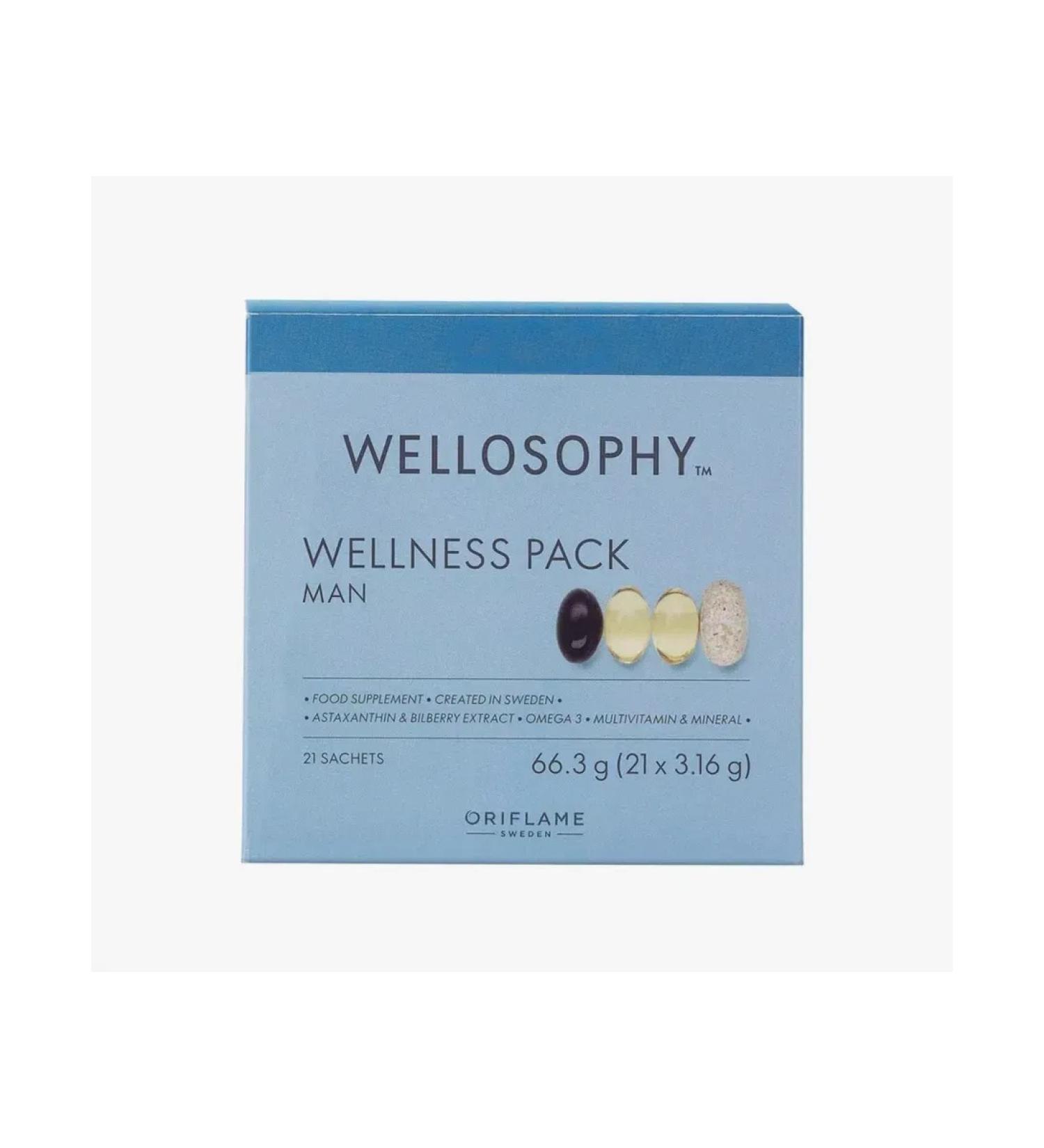 Oriflame Wellness Pack multivitamins and minerals for men