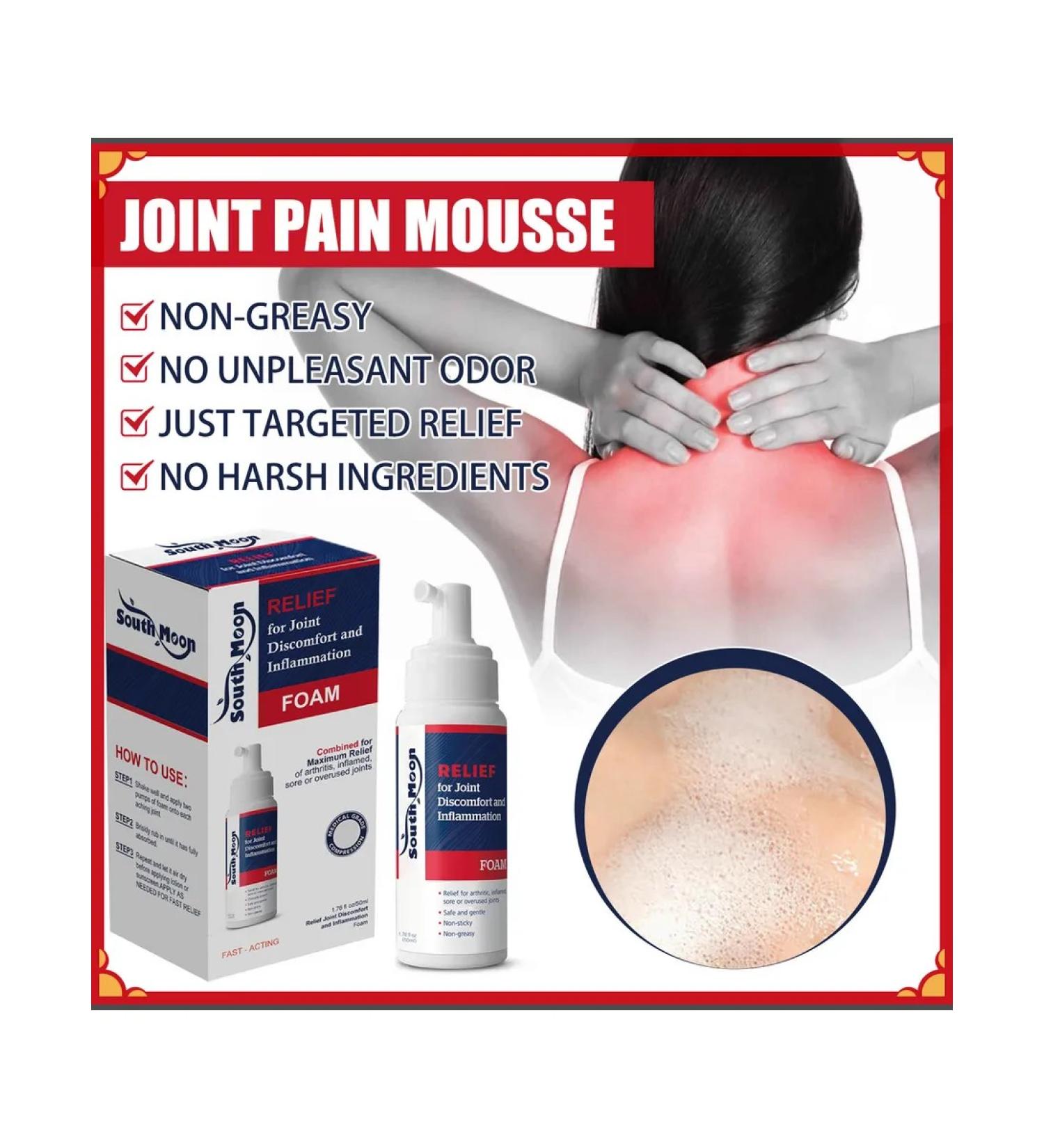 Mousse for joint care soothes the pain in the joints and - Buy Online on GoSupps.com