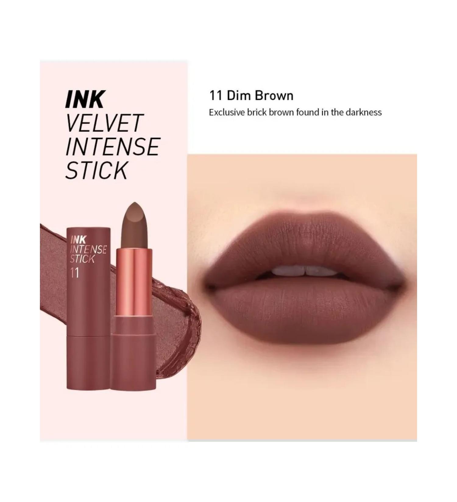 Peripera Ink Velvet Intense Stick 11 Dim Brown 11 Dim Brown - Buy Online on GoSupps.com