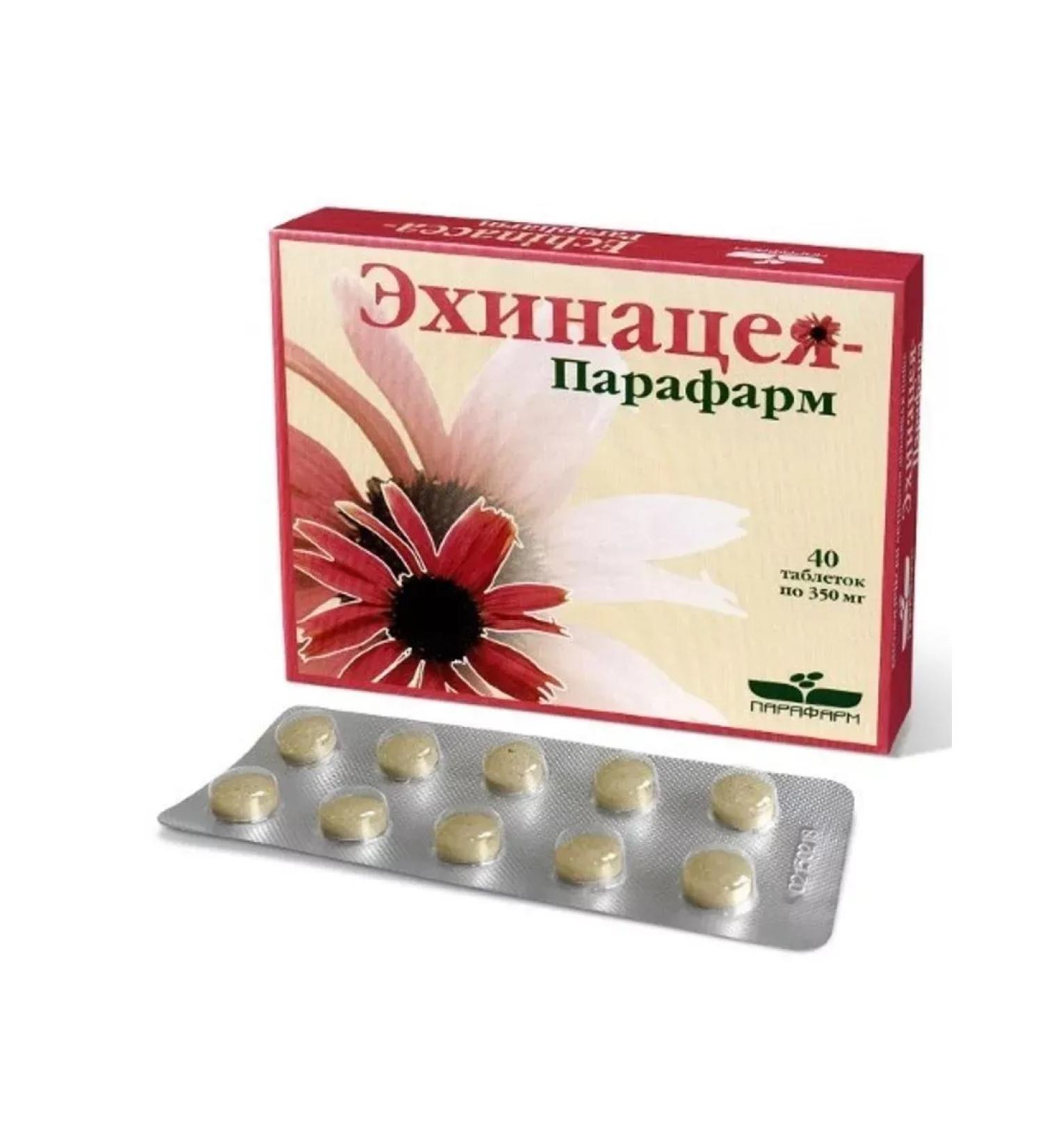 Vitamer LLC Echinacea-parapharm N40 Table-1p