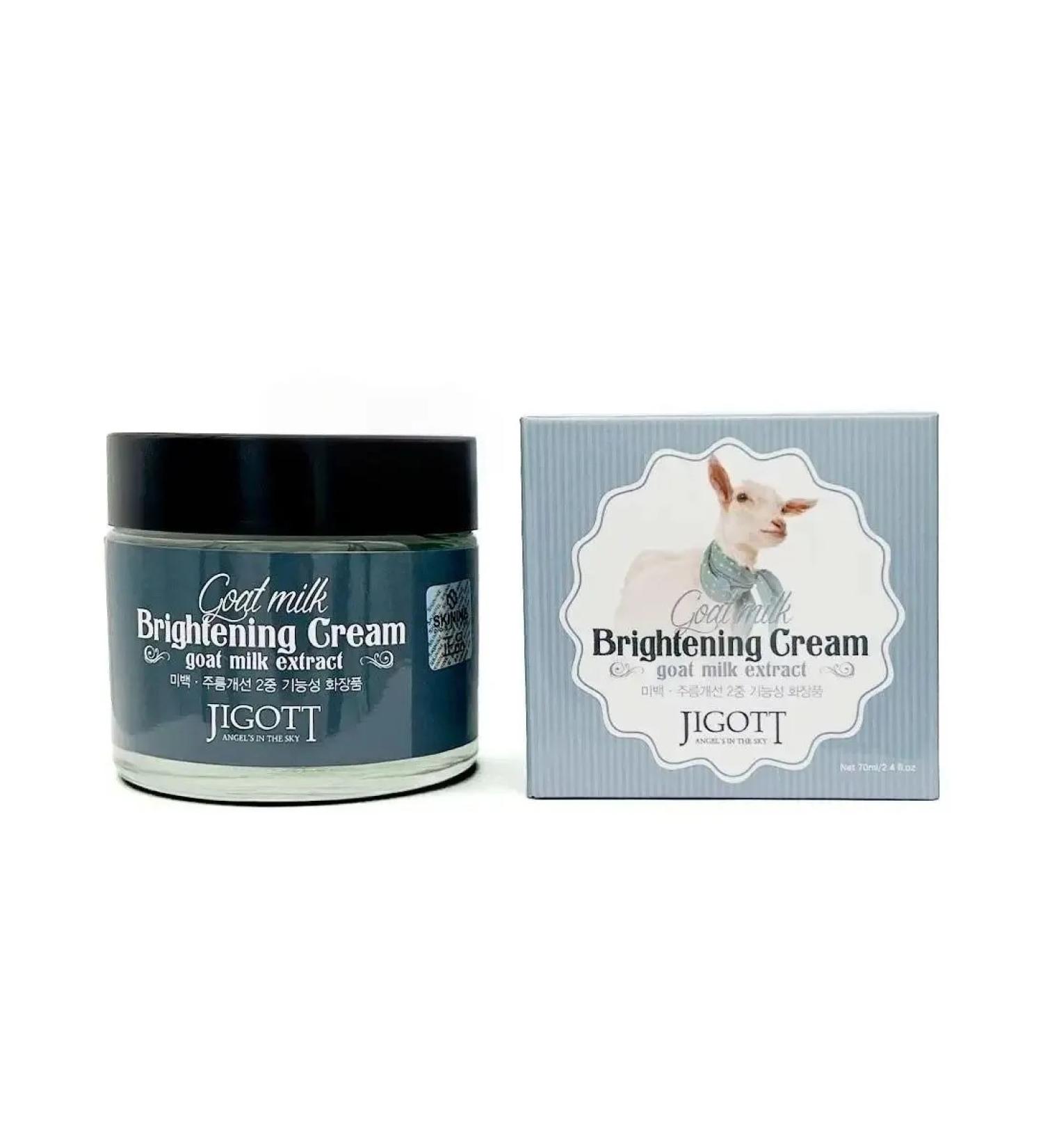 Jigott Clarifying face cream with goat milk extract - Buy Online on GoSupps.com