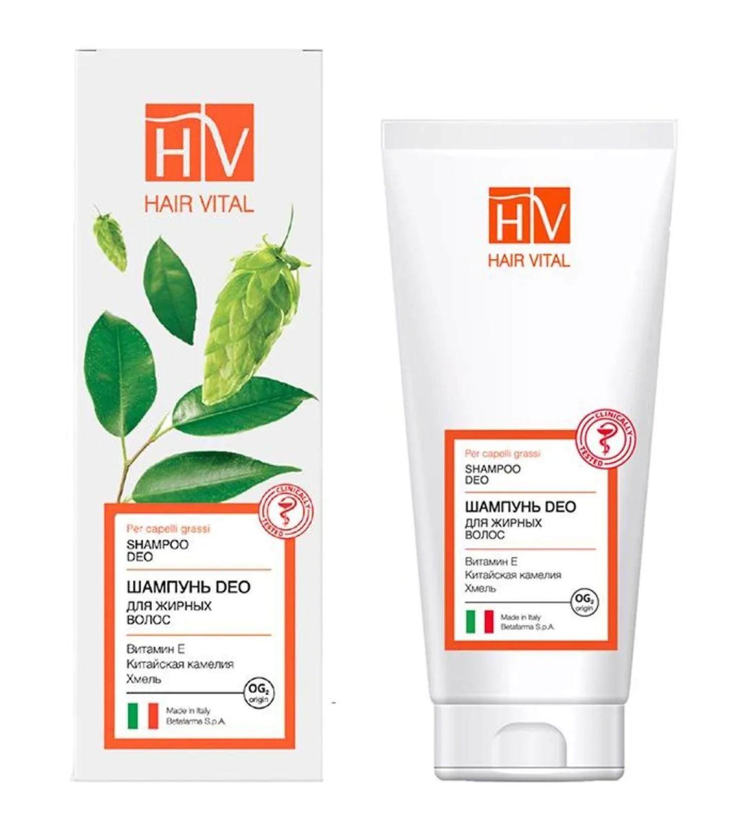 HAIR VITAL Fatty hair shampoo DEO 200ml