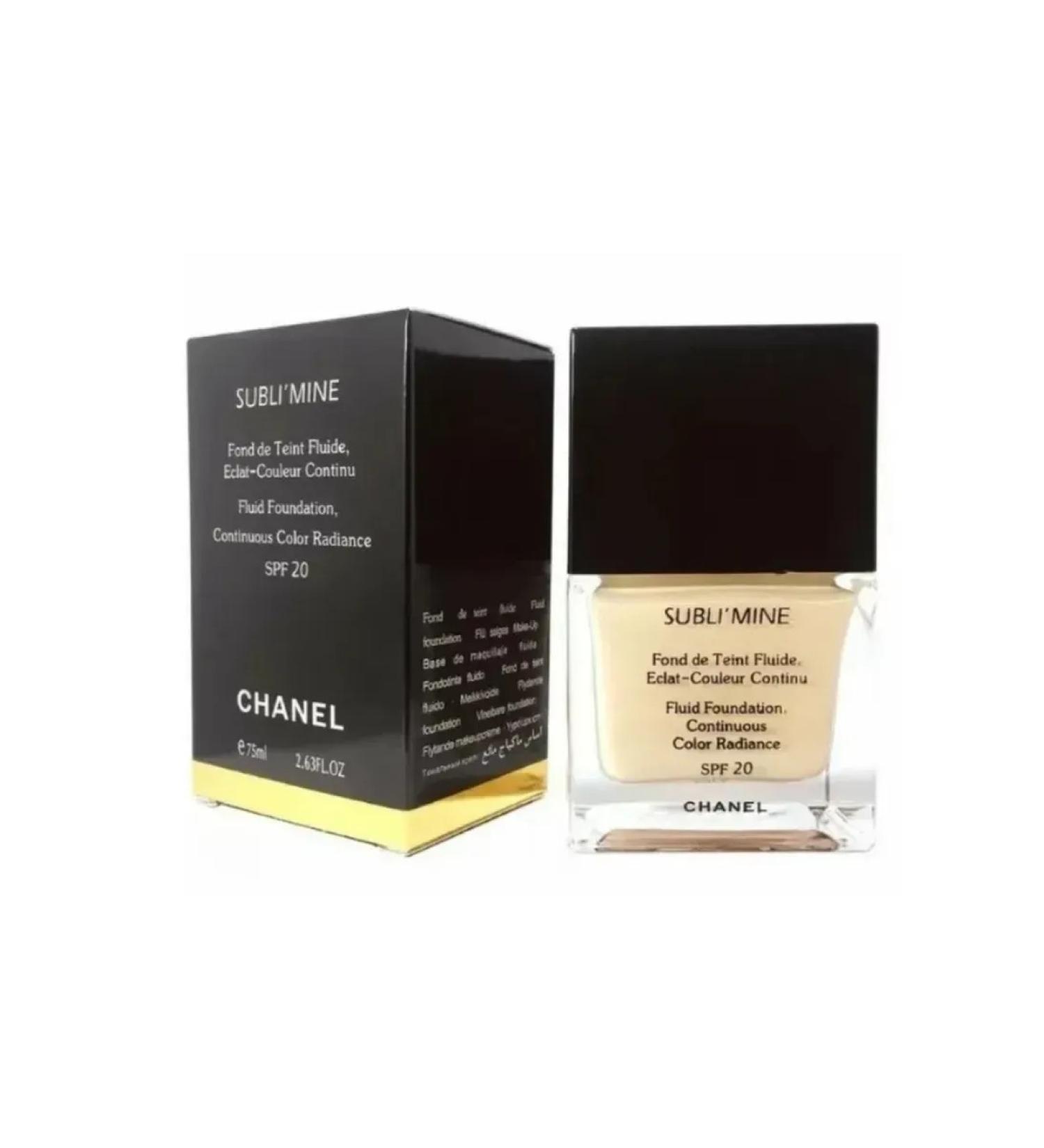 Chanel Tonal cream Fluide Sublimine shade 101 - Buy Online on GoSupps.com