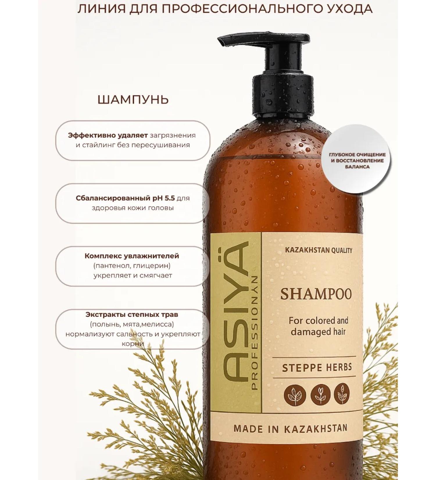 aSiya Professional shampoo for painted and damaged - Buy Online on GoSupps.com