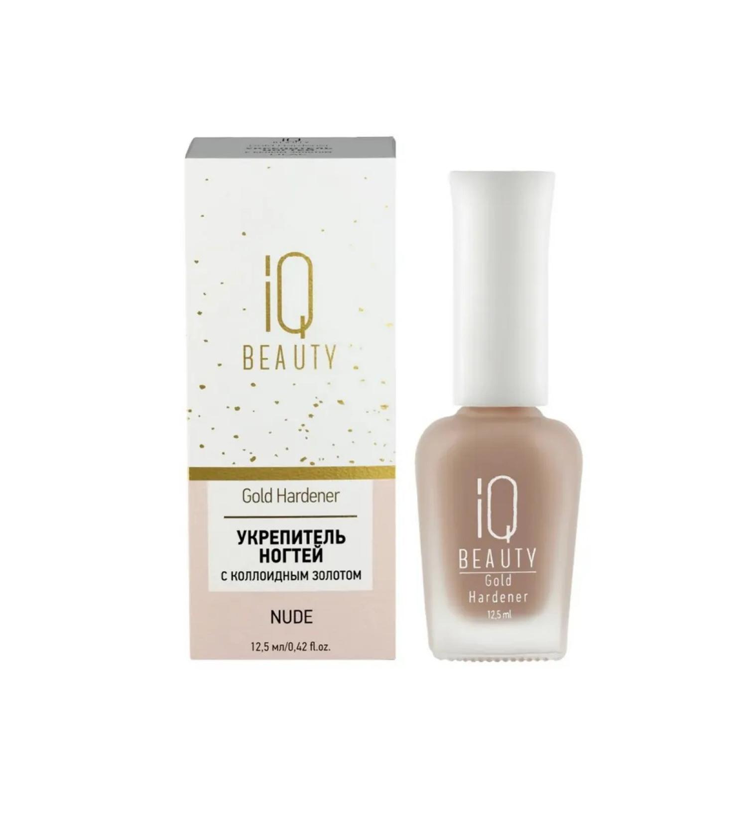 IQ BEAUTY Nail fortifier with colloidal gold - Buy Online on GoSupps.com