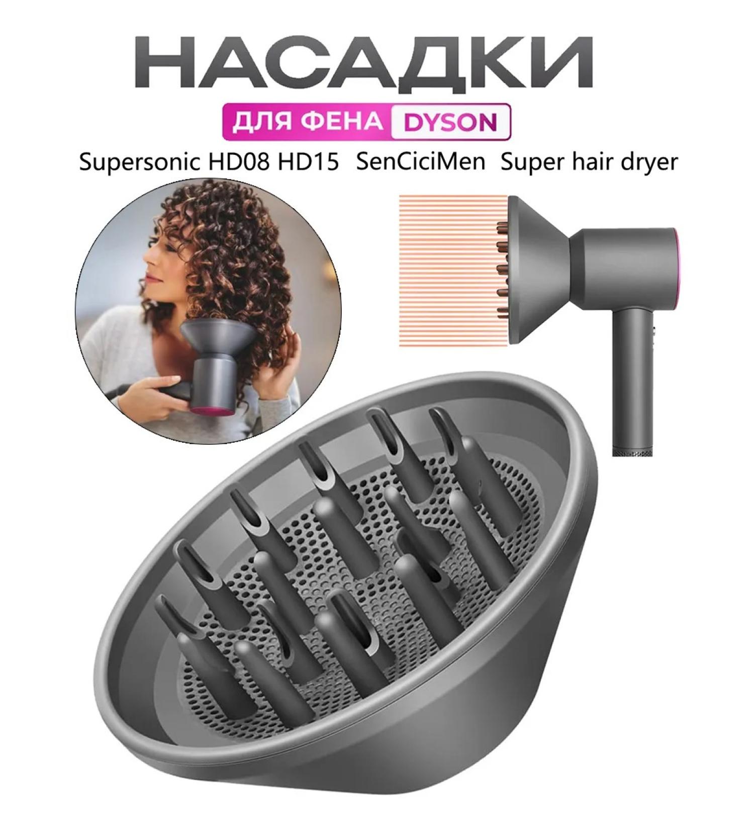 Sensicimen Diffusor nozzle on Dyson Supersonic HD15 hair dryer - Buy Online on GoSupps.com