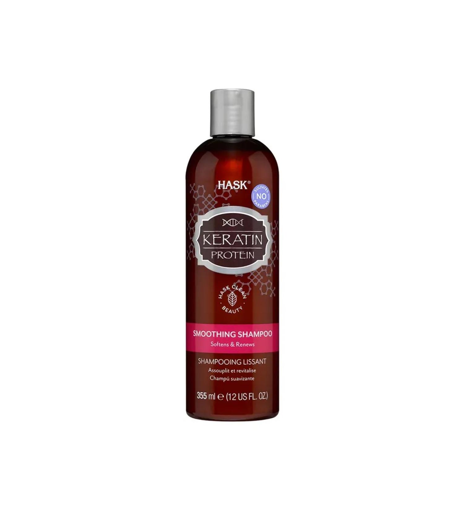 Hask Shampoo to give smoothness to hair with keratin protein