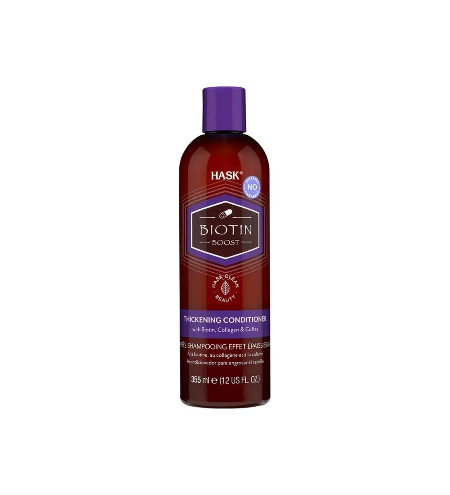 Hask Conditioning air conditioning with biotin for thin hair