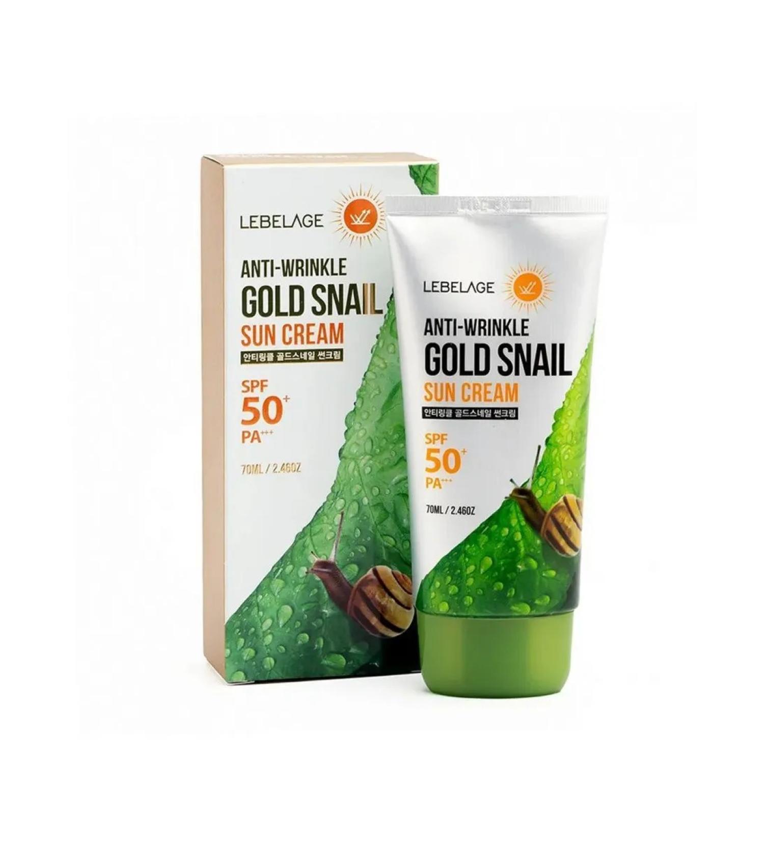 Lebelage Sunsplant cream for face with mucin Snail SPF50+ 70 ml