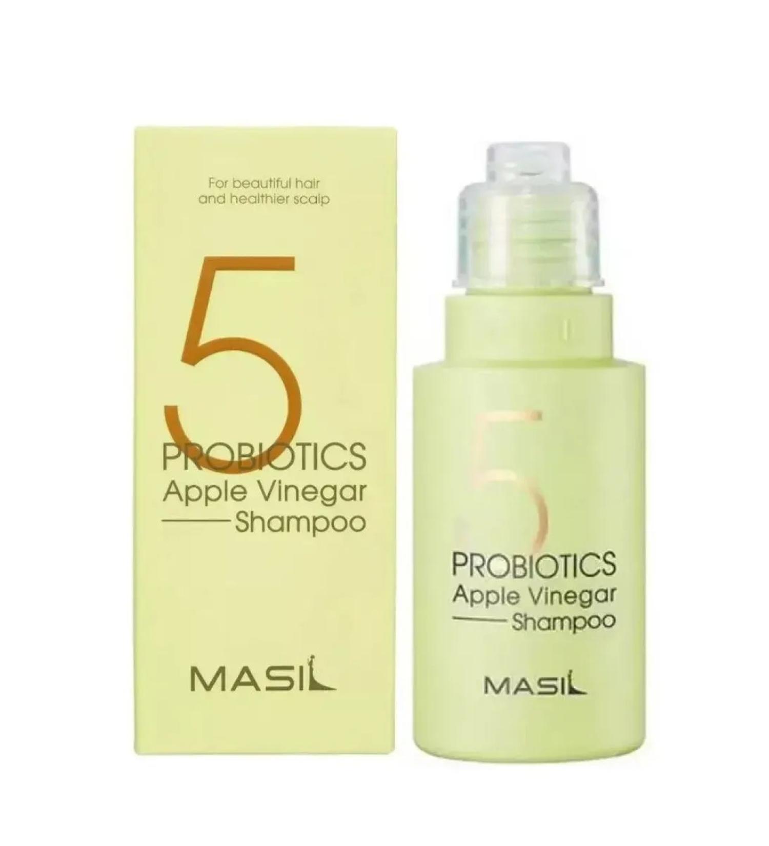 MASIL Salusfantic shampoo for hair with apple vinegar 50 ml - Buy Online on GoSupps.com
