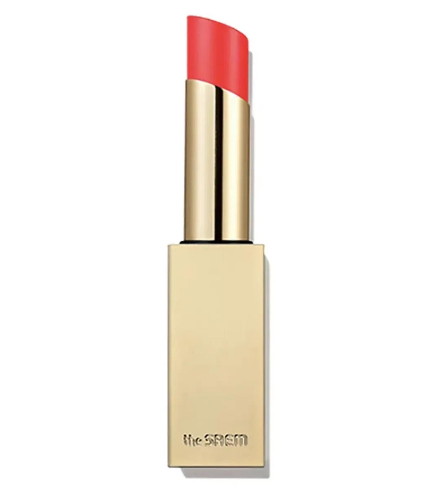 THE SAEM Lipstick M Touch Shine Lipstick CR02 Stunning Coral - Buy Online on GoSupps.com