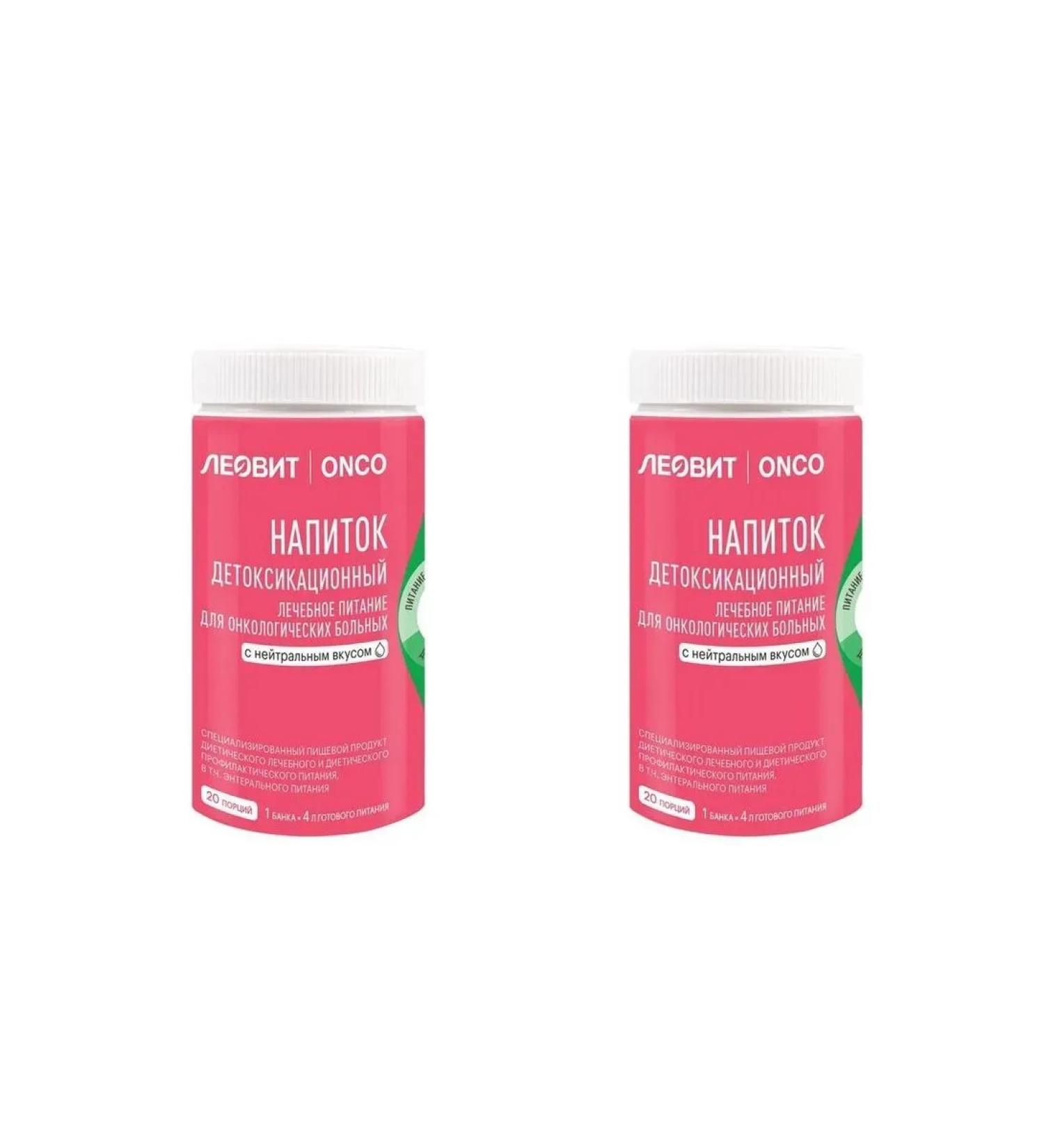 LEOVIT Detoxic drink for oncological pain 2 pcs