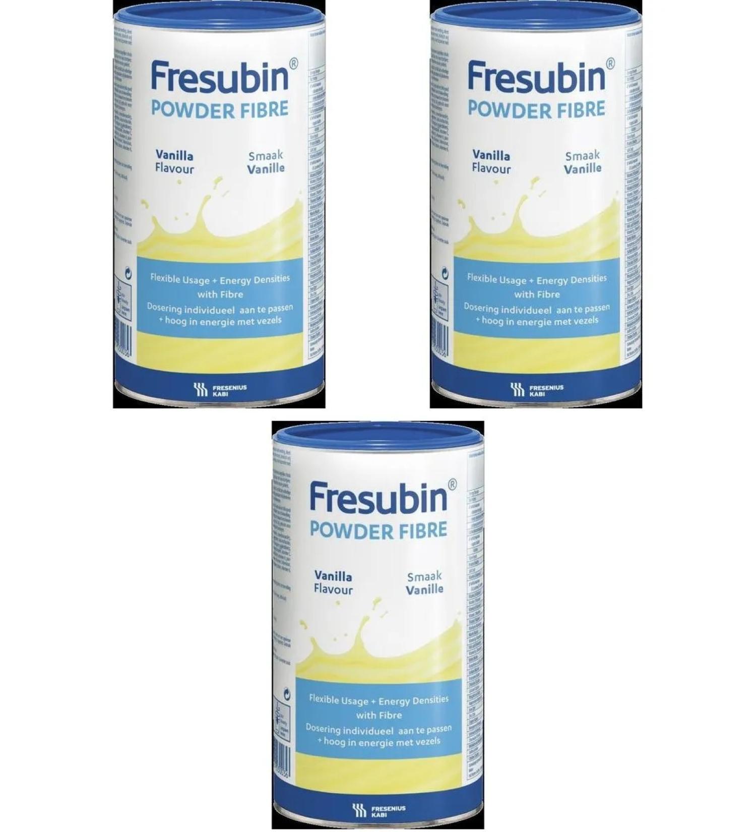 Fresubin milling milling mixture dry with the taste of vanilla 500g por bank 3 pcs