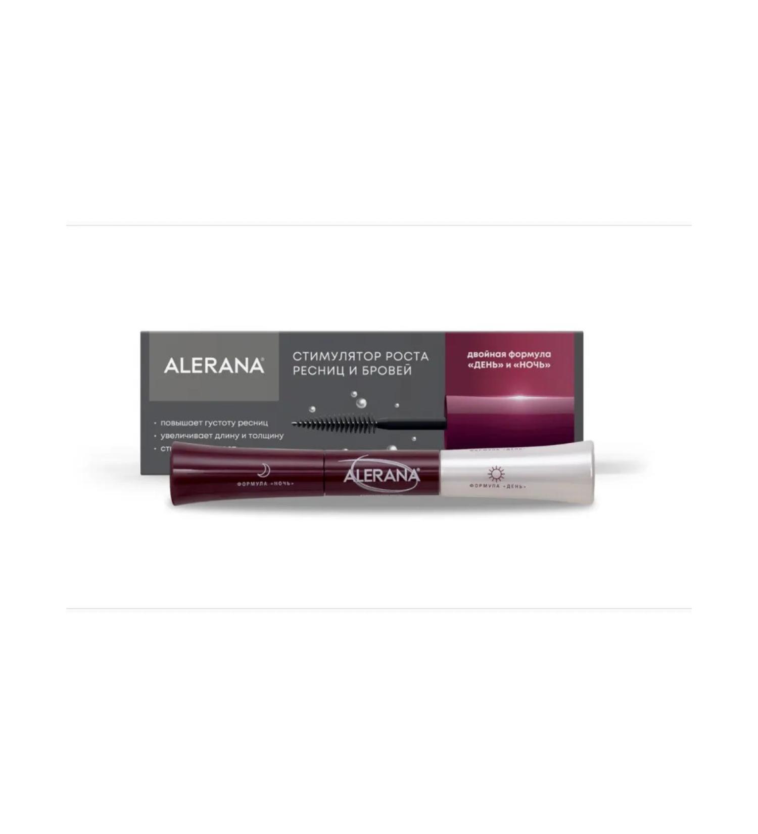 Alerana Eyelash and eyebrow growth stimulator 2x6 ml day night - Buy Online on GoSupps.com