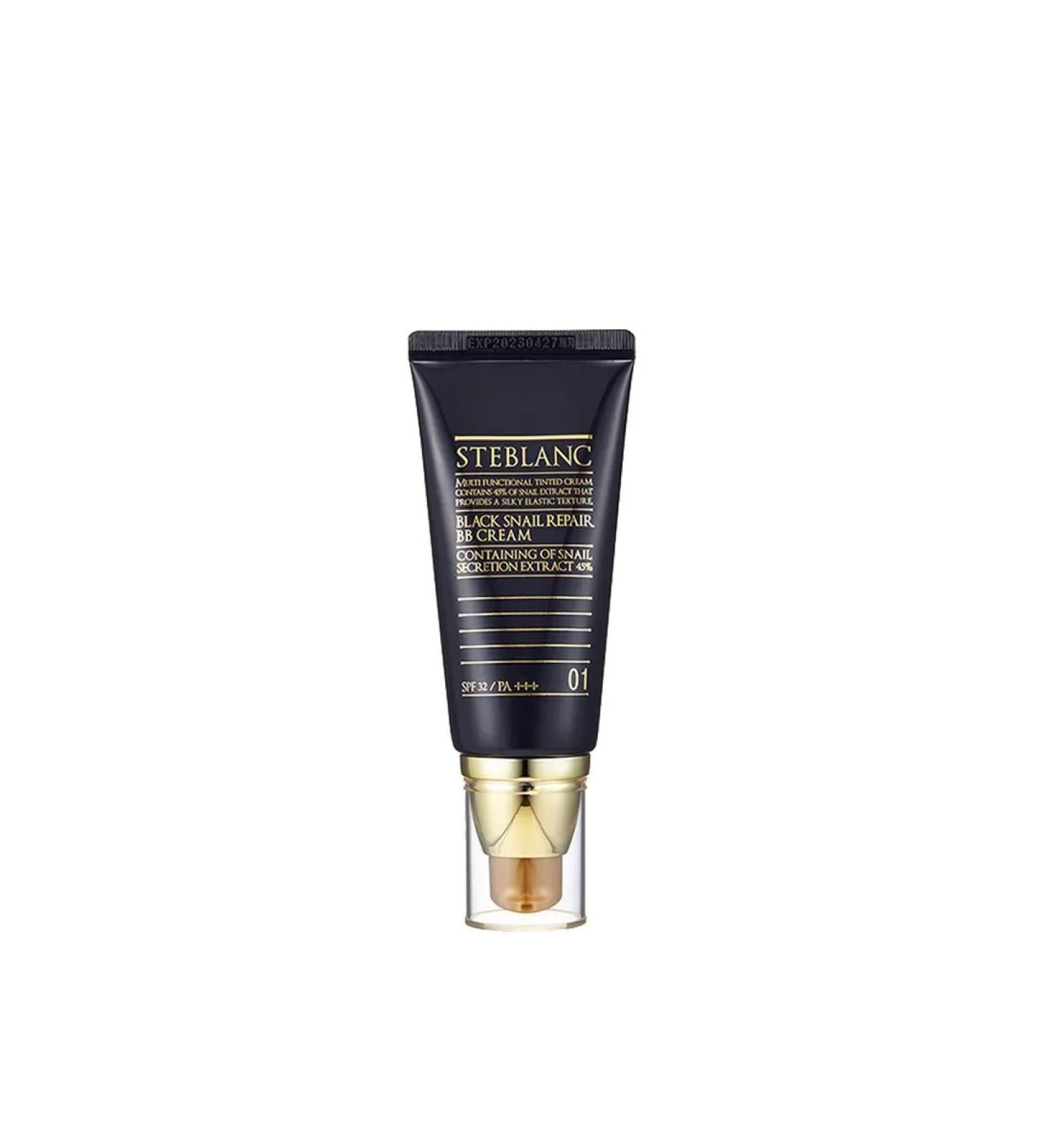 STEBLANC BB cream with mucin black snail 01 light beige - Buy Online on GoSupps.com