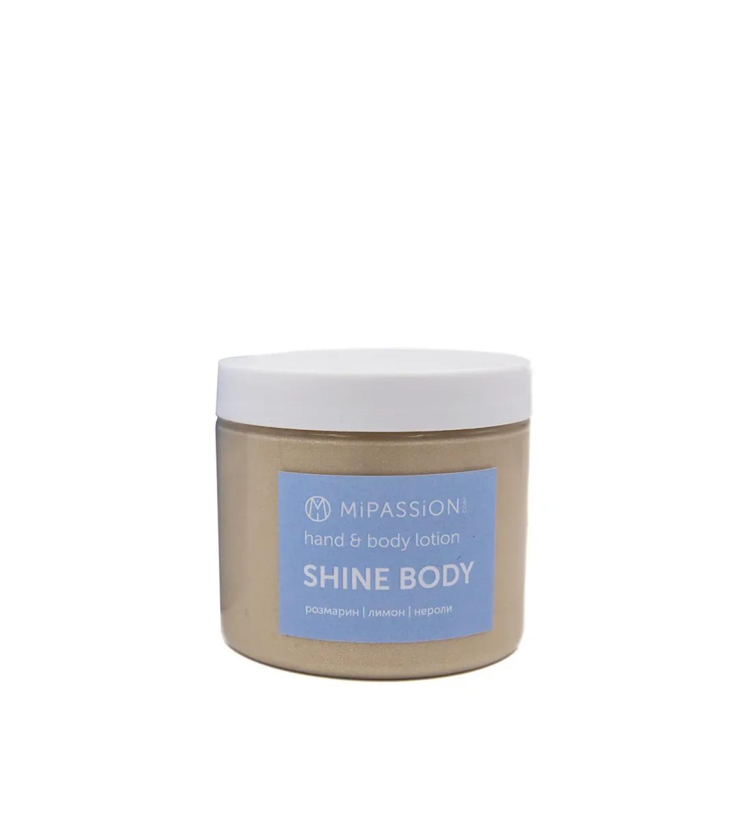 MiPASSiON Milk moisturizer flickering for the body radiance