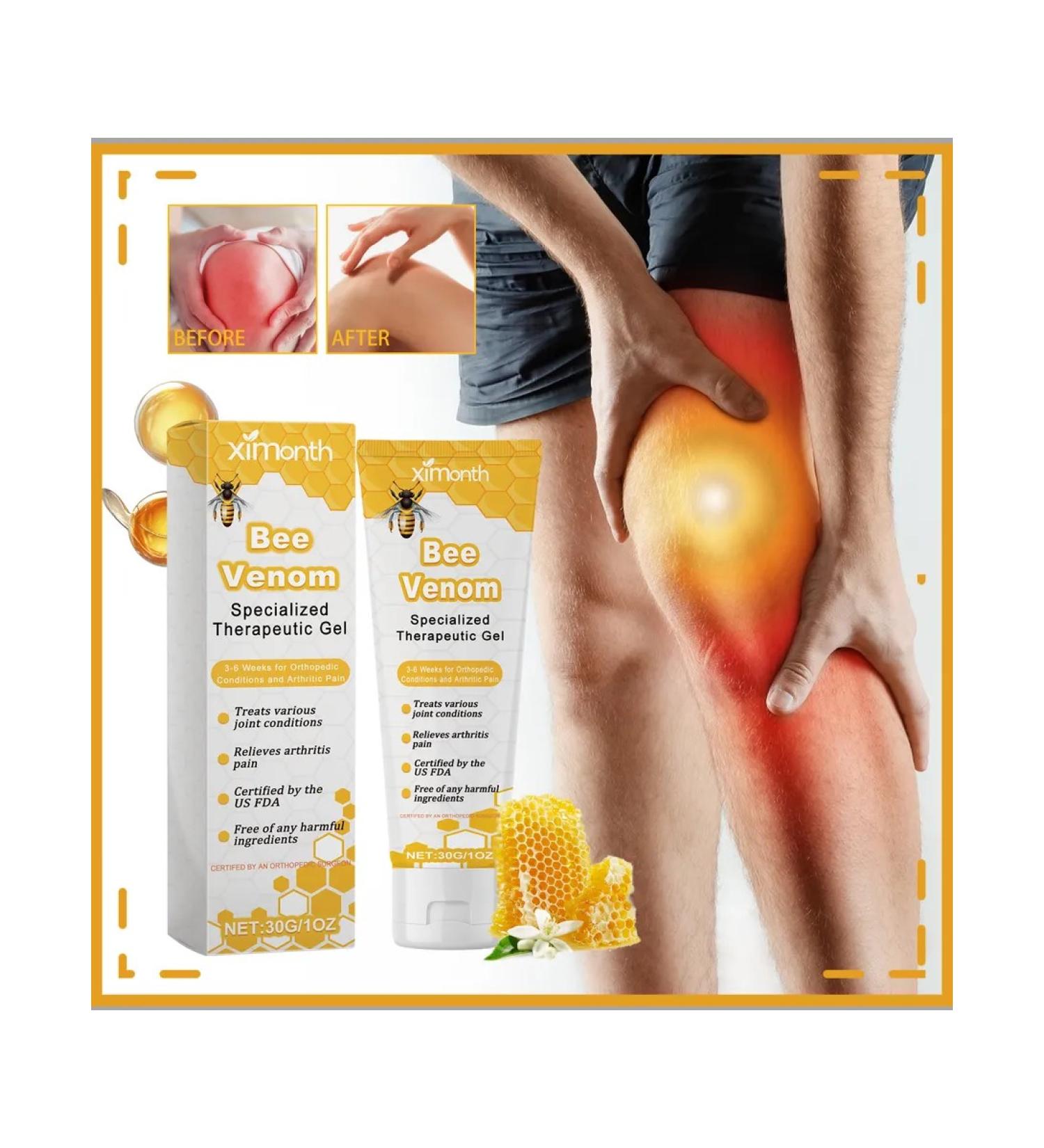 Gel to restore joints with bee venom - Buy Online on GoSupps.com