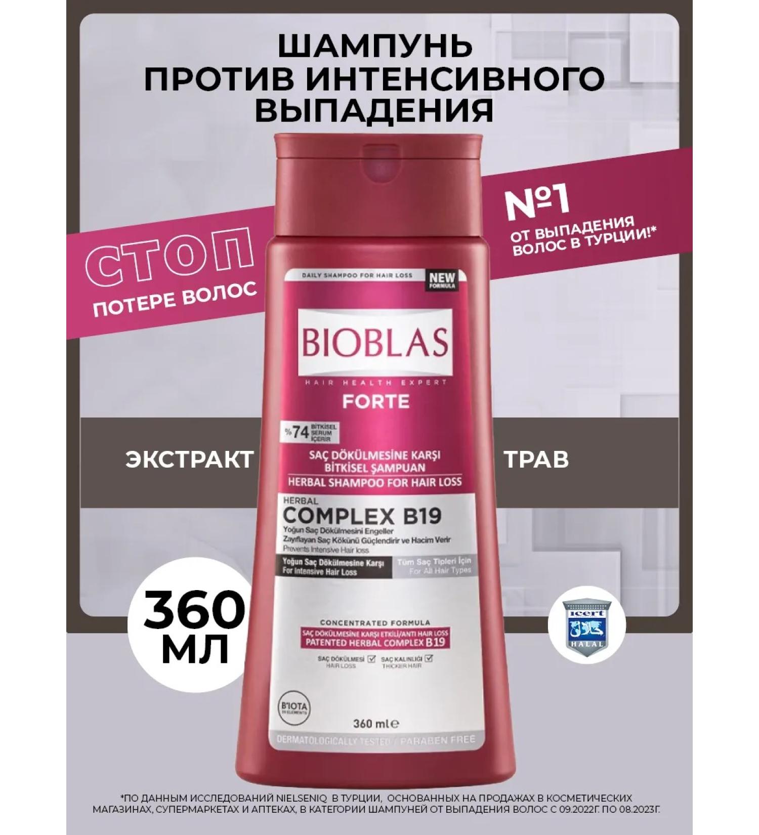Bioblas Anti-hair loss shampoo - Buy Online on GoSupps.com