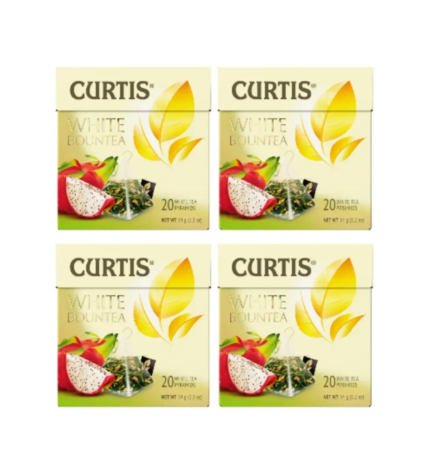Curtis White tea in White Bountea 20 pcs*1.7 g 4 pack - Buy Online on GoSupps.com