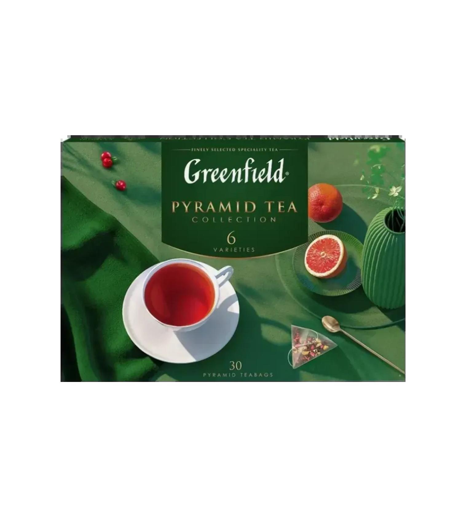 Greenfield Piramid Tea Collection tea set 30 pcs - Buy Online on GoSupps.com