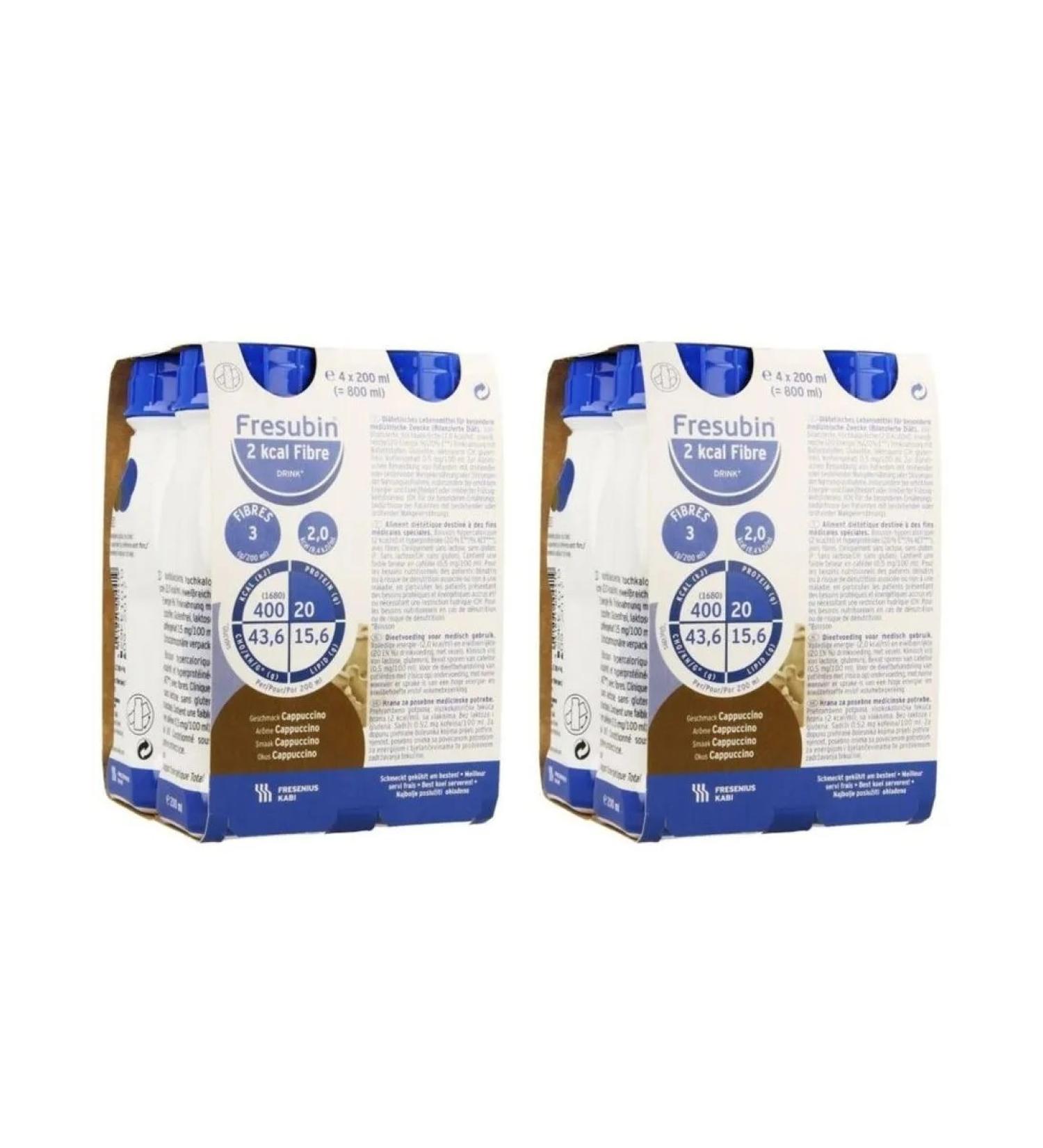 Fresubin Drink 2 kcal from baking fibers with a taste of 200ml 2 pcs - Buy Online on GoSupps.com