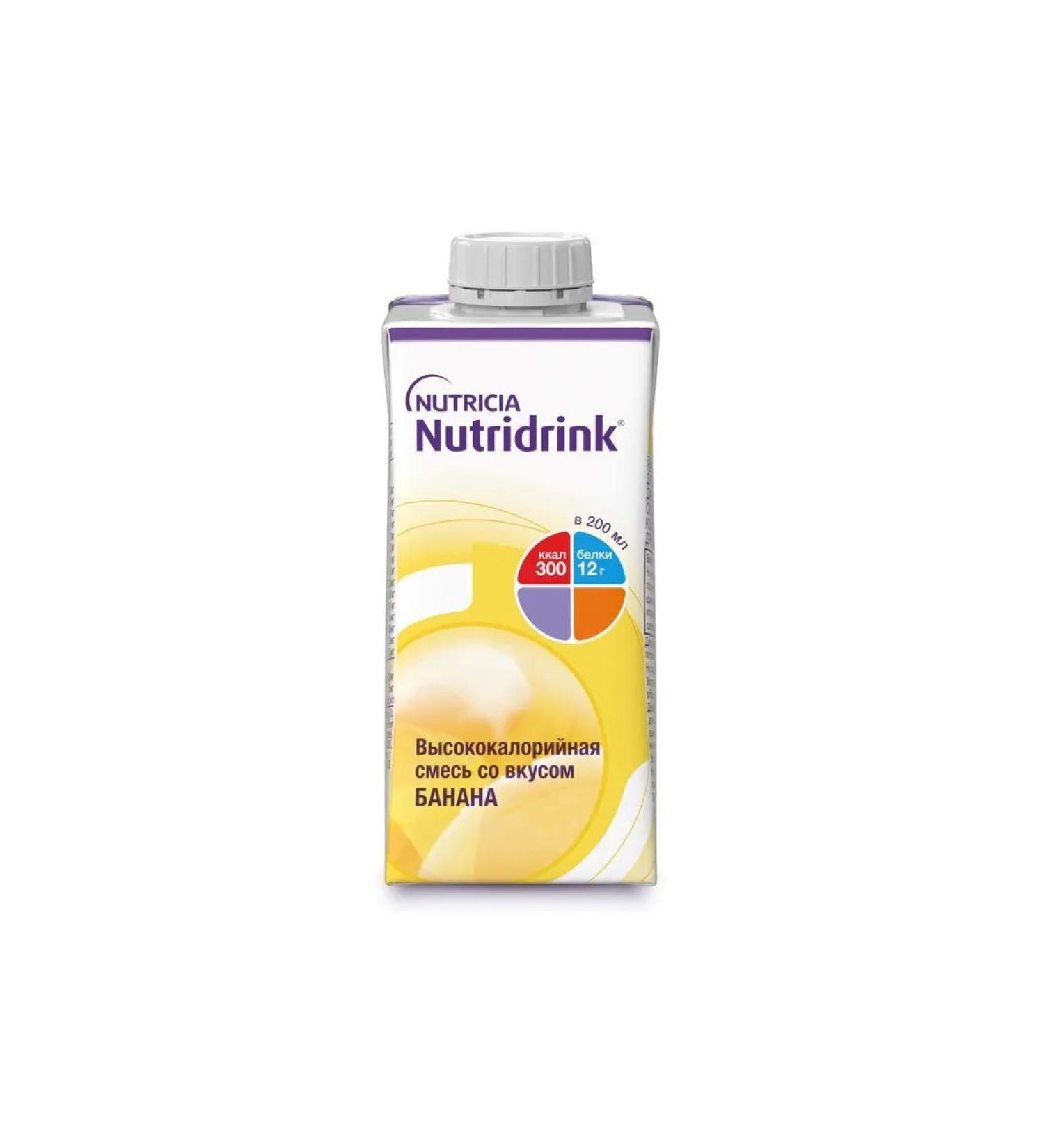 Nutridrink Nutridryink mixture for Enter Pete with the taste of banana 200ml