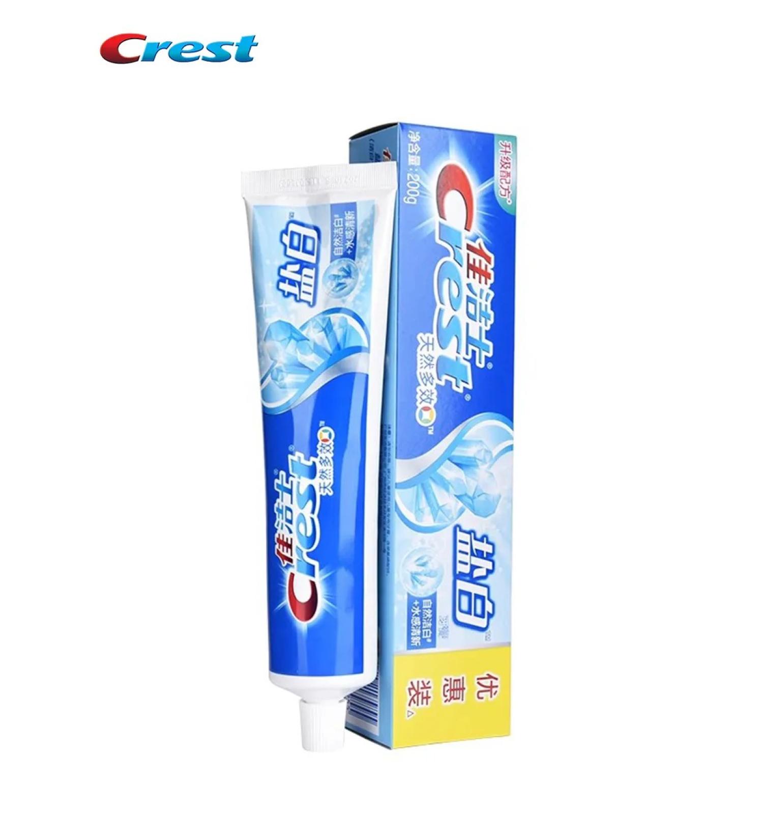 CREST Salt & Whitening toothpaste mint 200 g - Buy Online on GoSupps.com