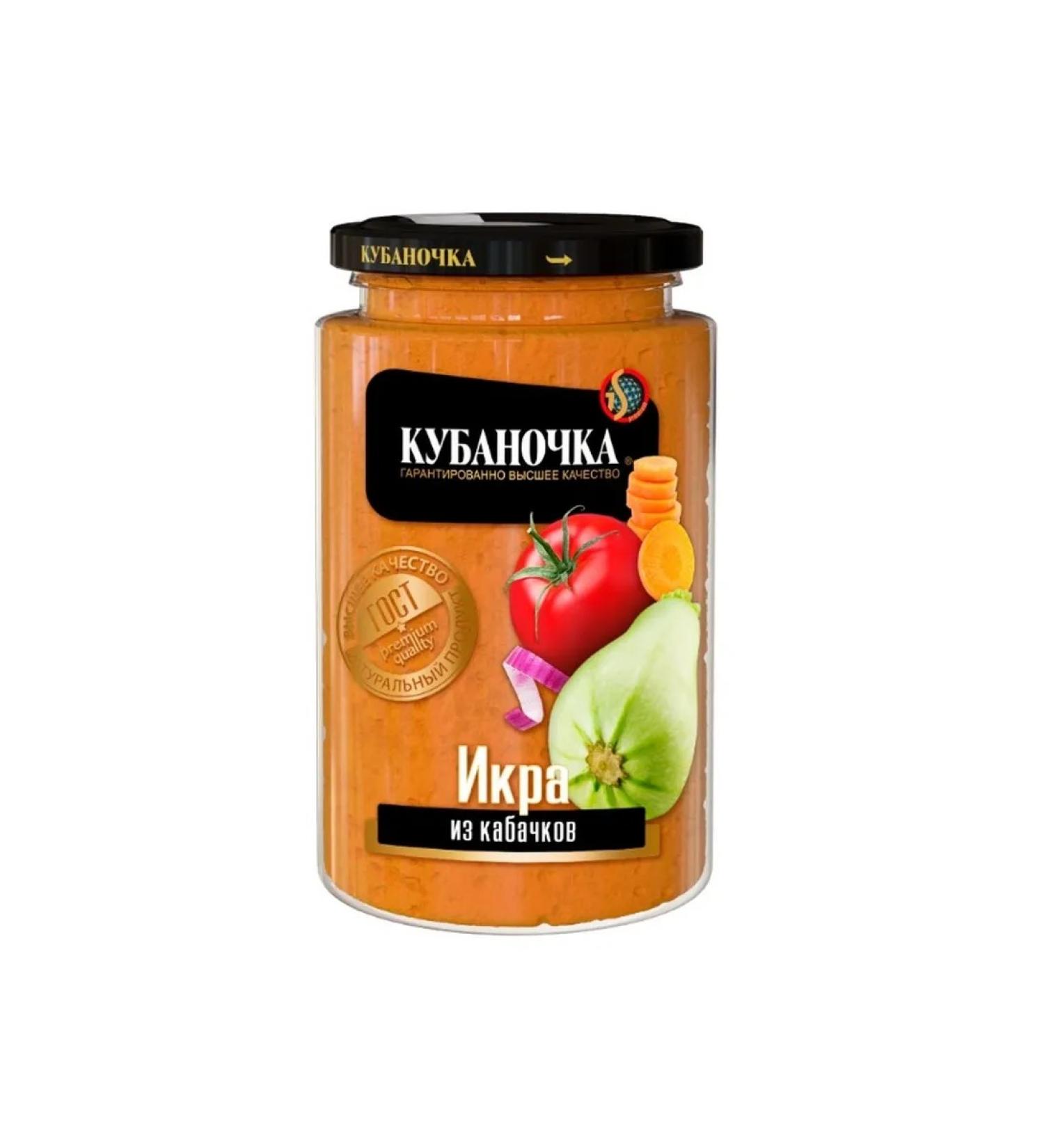 Kubanochka Kabachkova caviar 360 g - Buy Online on GoSupps.com