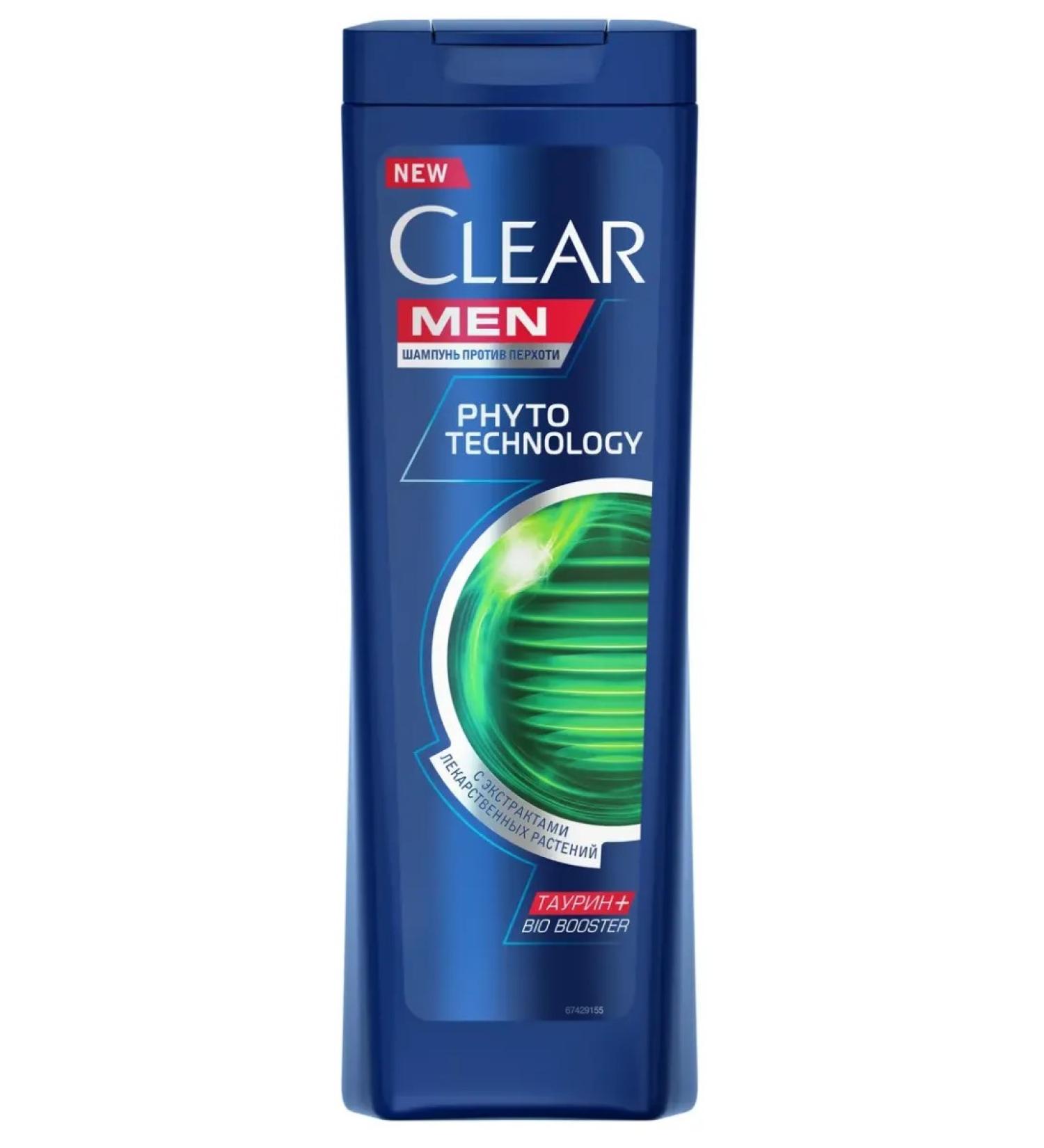 clear Male hair shampoo versus 400ml