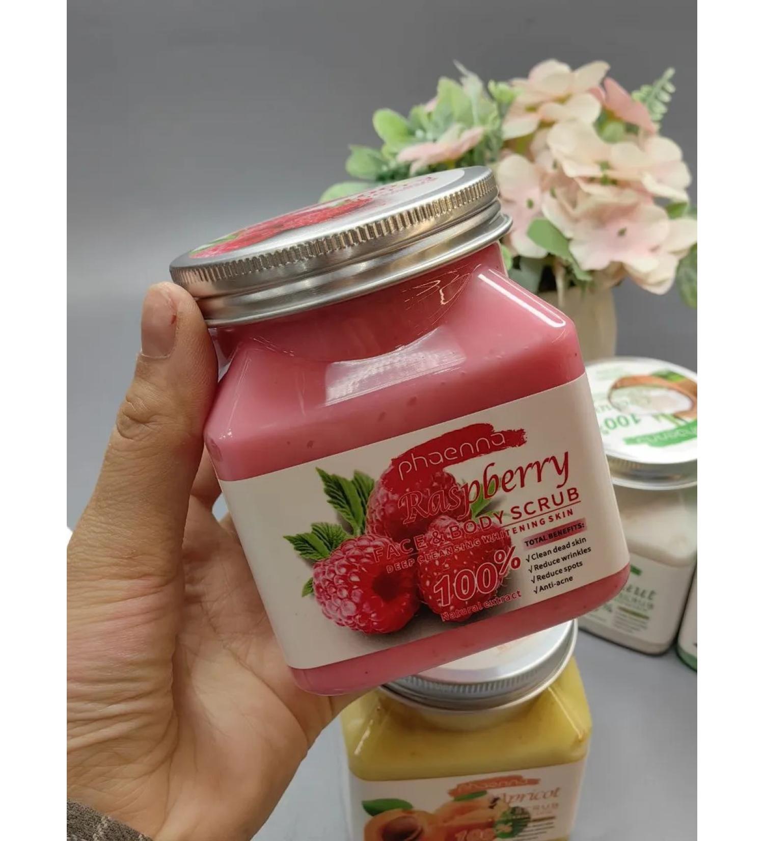 T&more Raspberry facial scrub