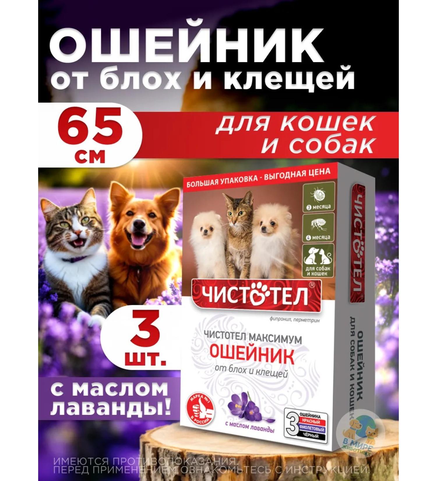 Neoterica Celandine maximum collar from fleas and ticks 3 pcs - Buy Online on GoSupps.com