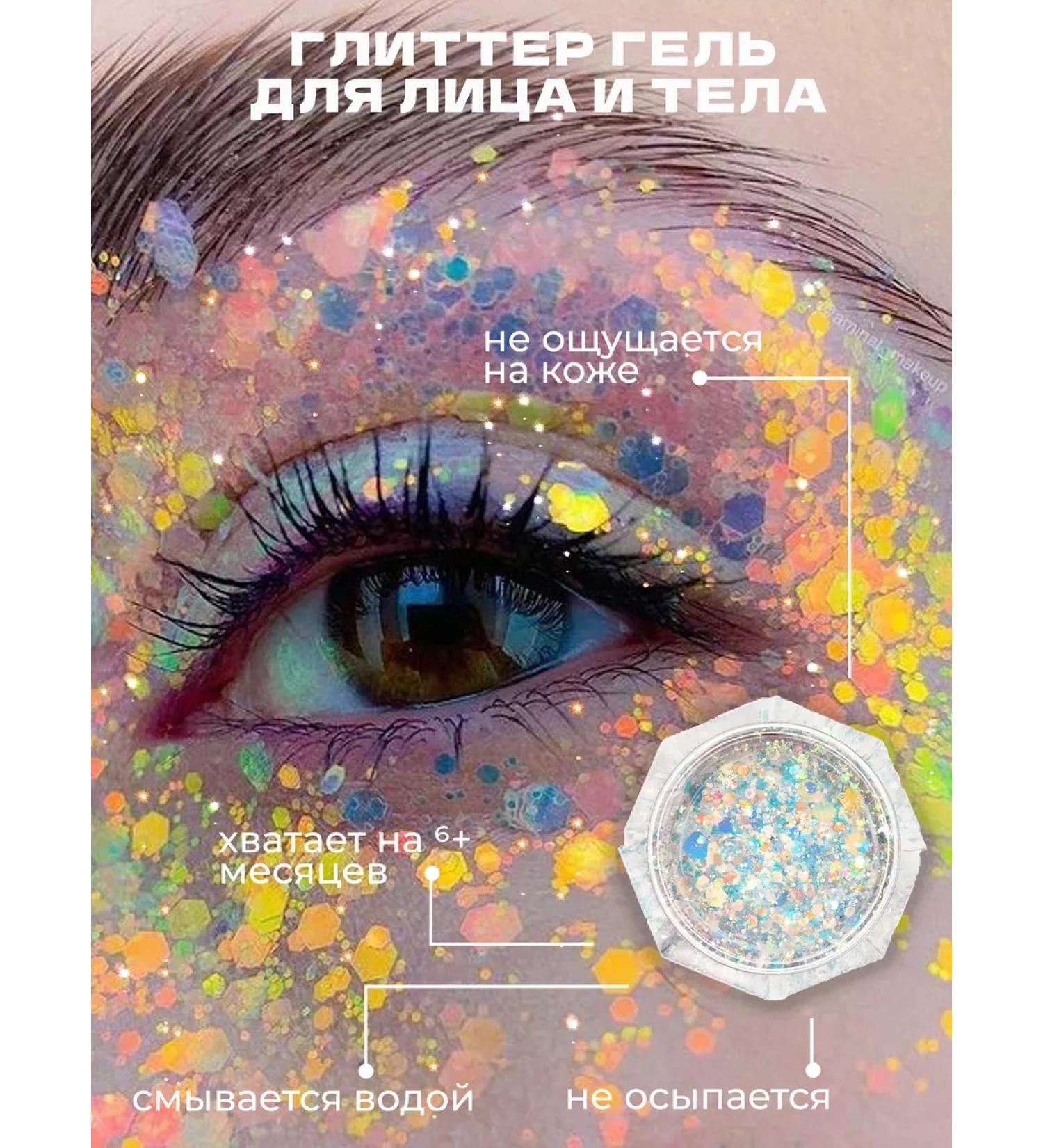 SHINY BAND Face sparkles glitter for the eyes highlighter - Buy Online on GoSupps.com