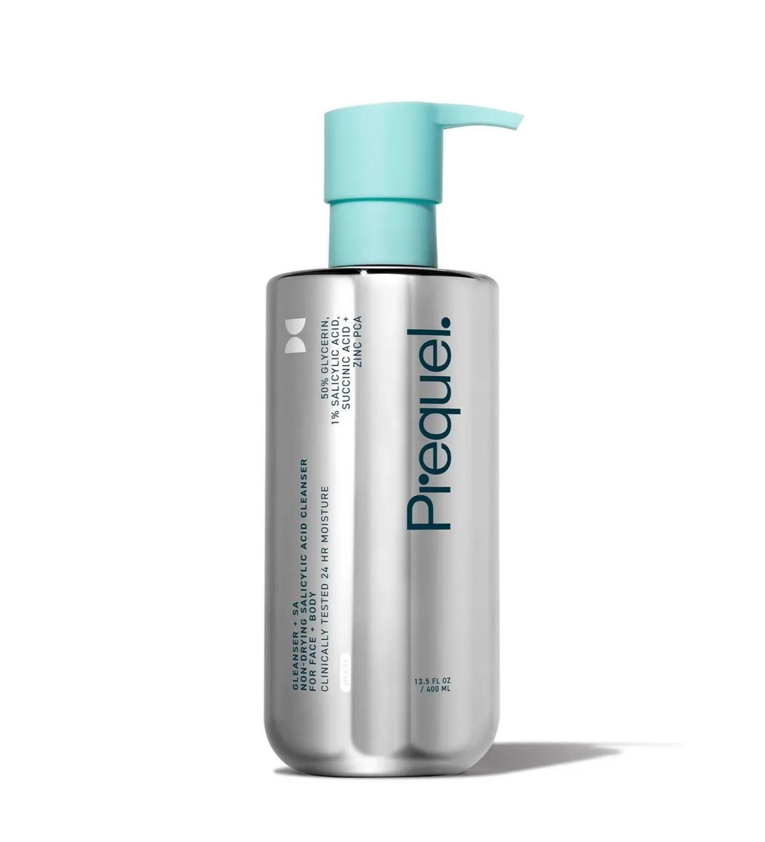 Prequel Skin Gleanser SA Cleaning 400 ml 400 1 ml - Buy Online on GoSupps.com