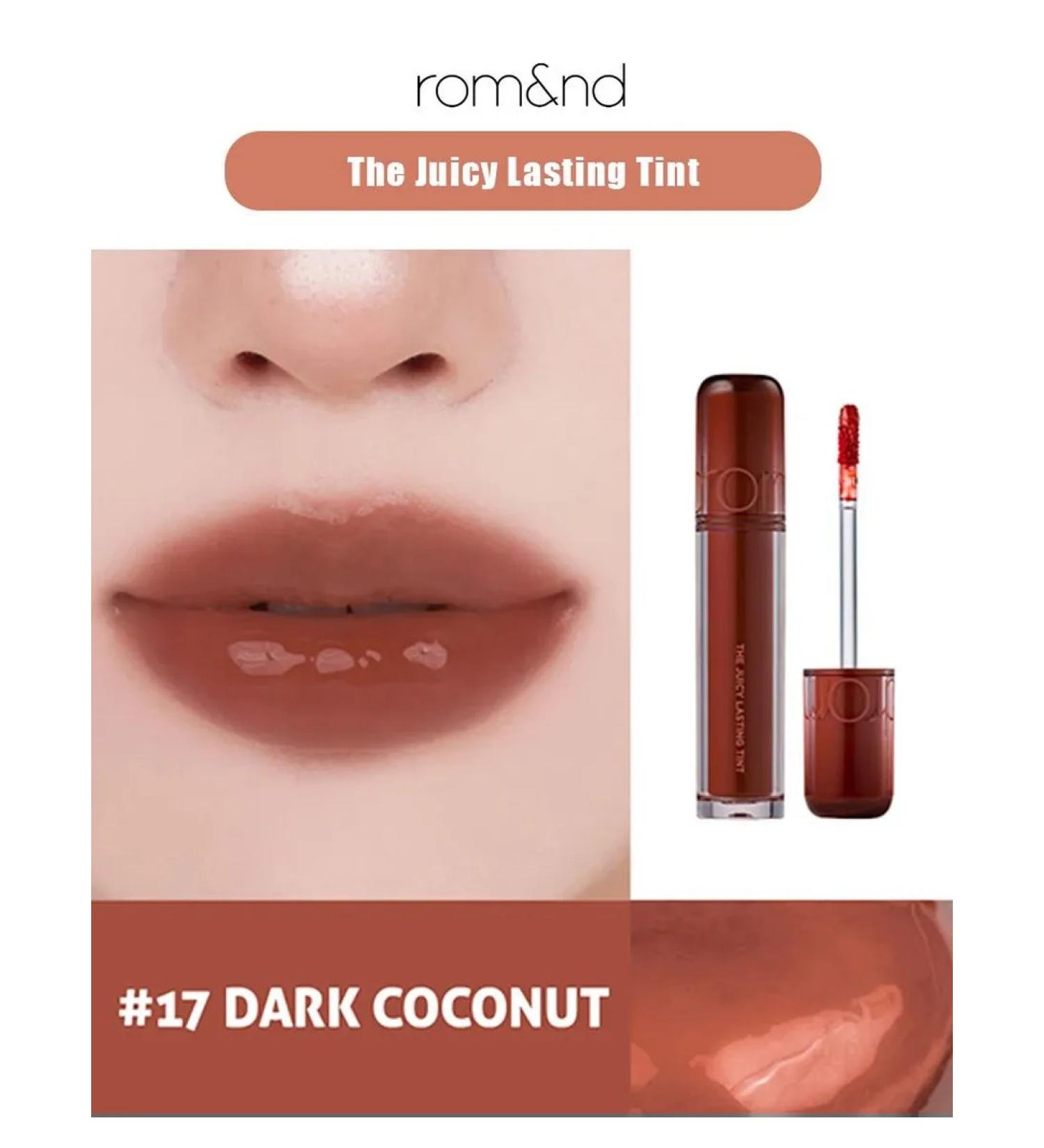 Romand The Justing Tint lipstick - 17 Dark Coconut - Buy Online on GoSupps.com