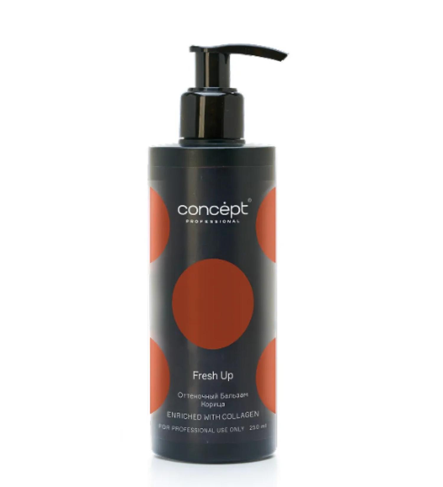 Concept Professional Tinting hair balm cinnamon with collagen 250 ml