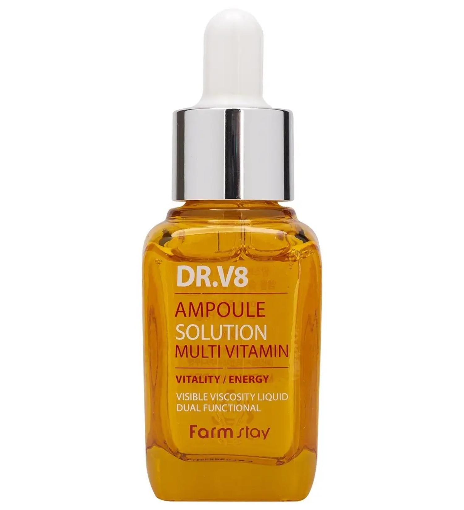 farmstay Ampulus moisturizing face serum with Korea vitamins