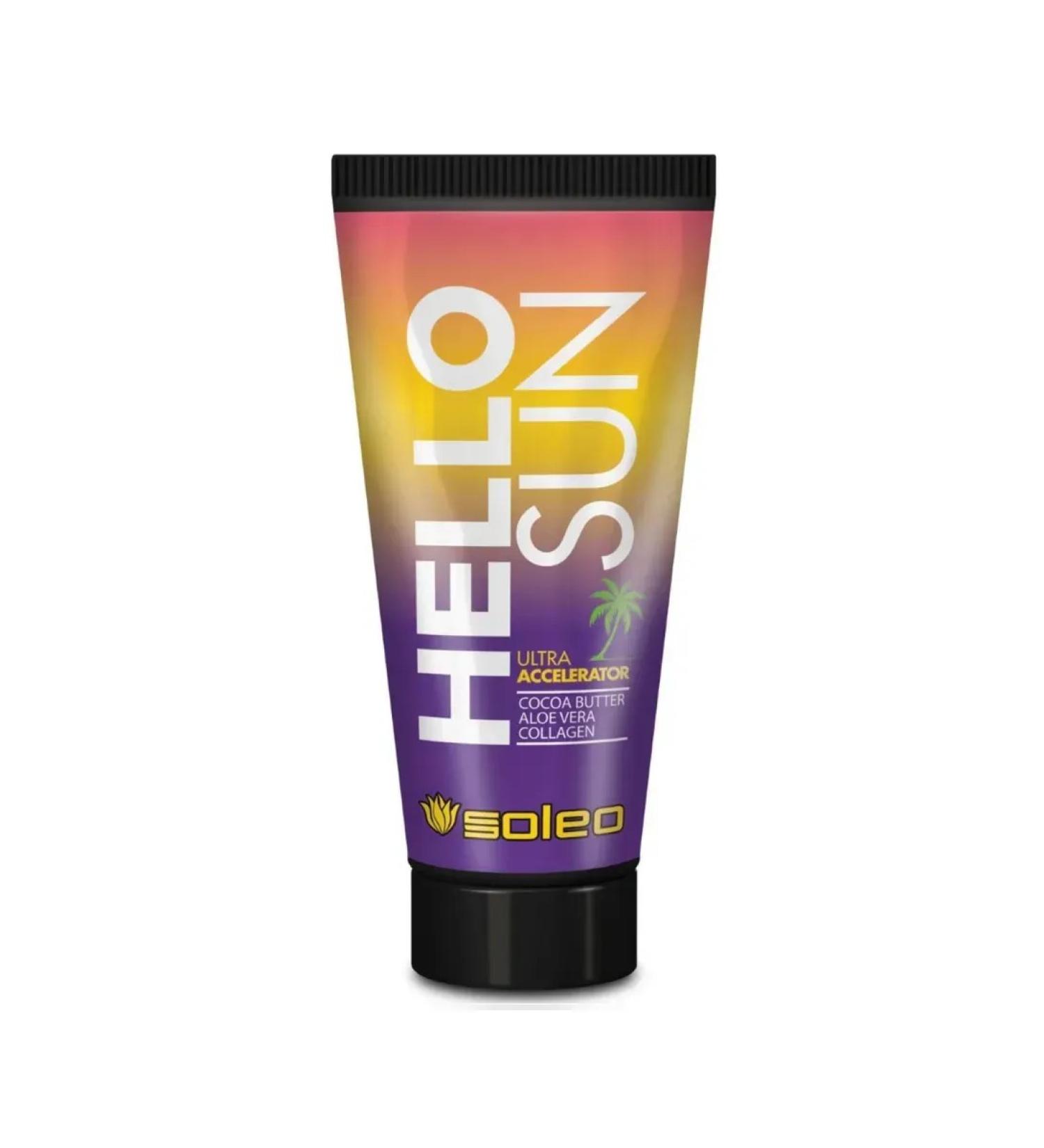 Soleo HELLO SUN - Ultra -accelerator for tanning 150 ml - Buy Online on GoSupps.com