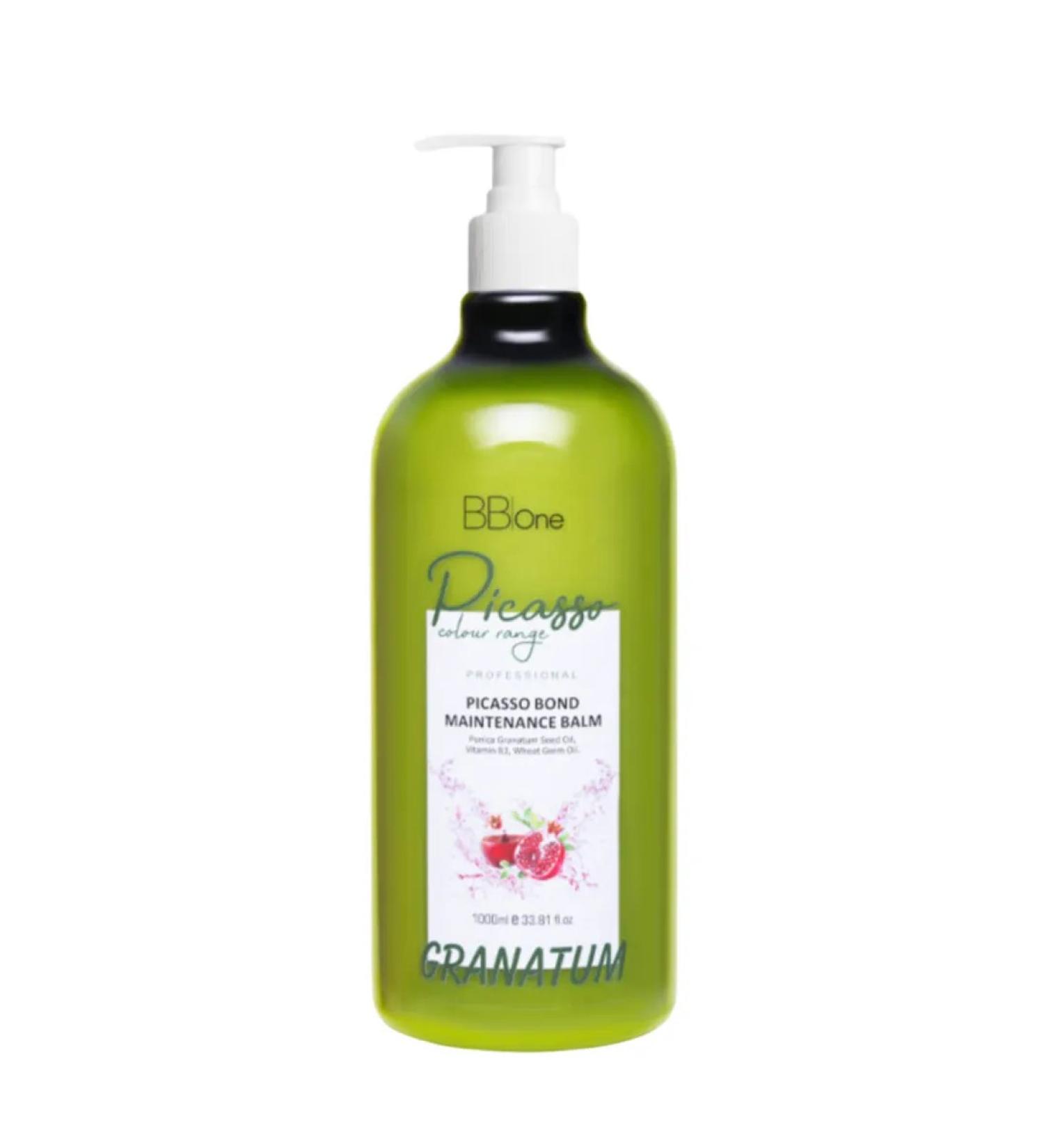 BB One Picasso Picasso Granatum Bond Maintenance Hair Balm 1000 ml balm