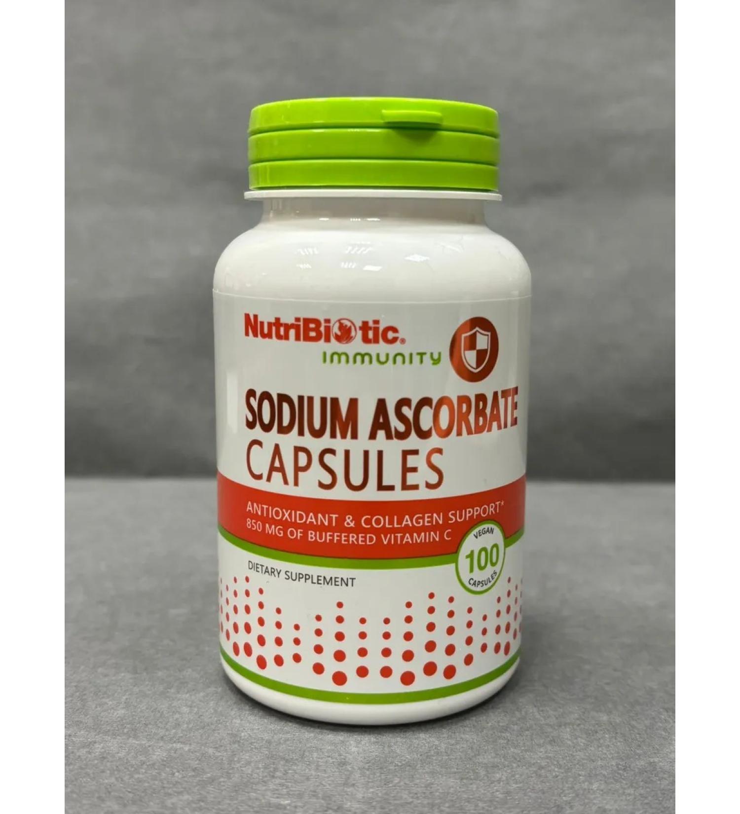 Sodium Ascorbate 100 vegan capsules