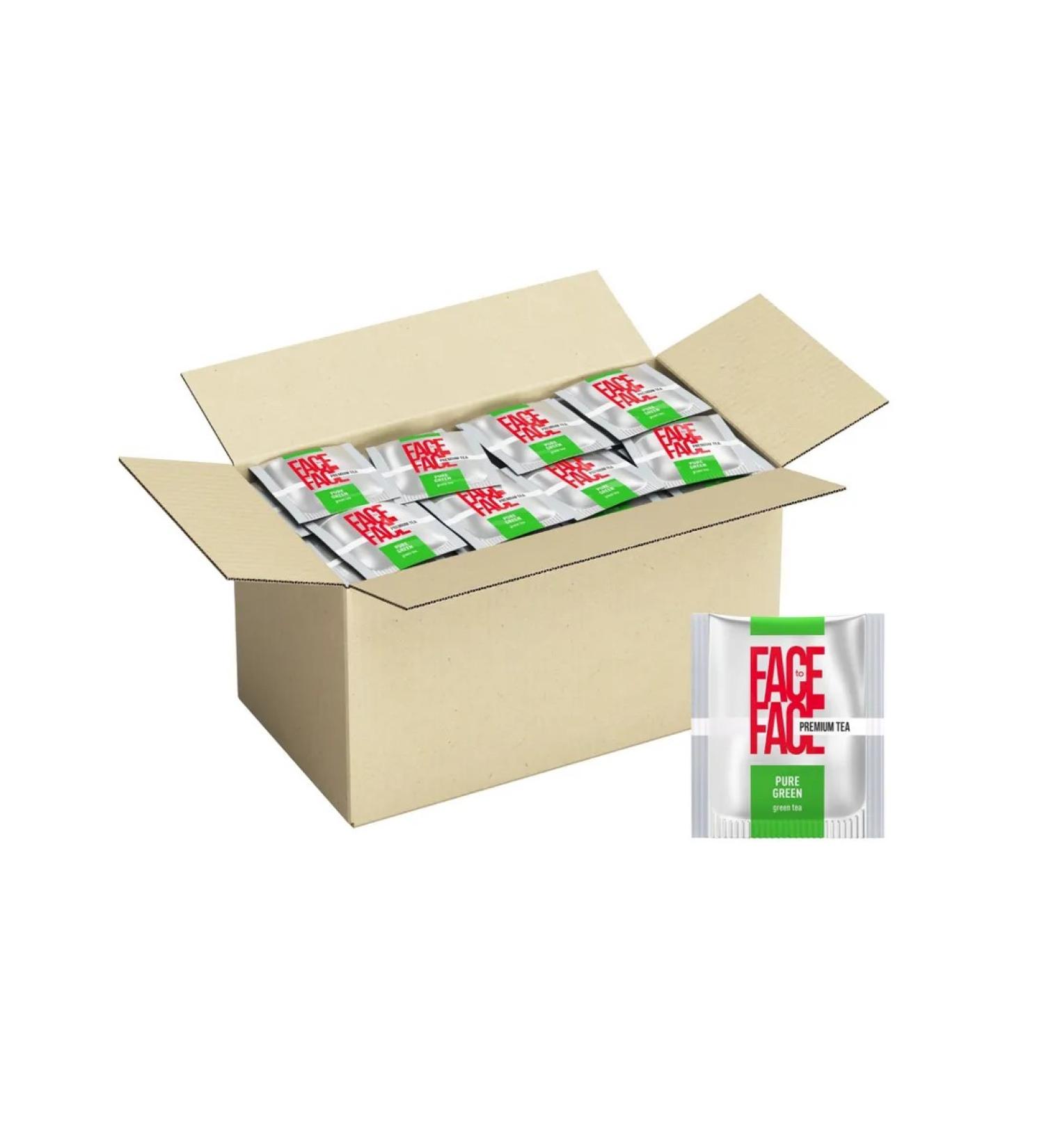 Face to Face Green tea Pure Green 1.5g*200 Pac