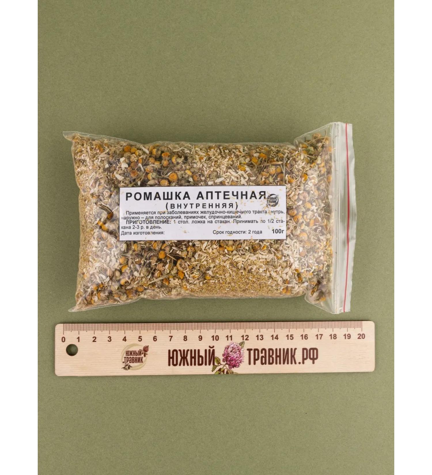 Southern herbalist Chamomile pharmacy flowers dried 100 g - Buy Online on GoSupps.com